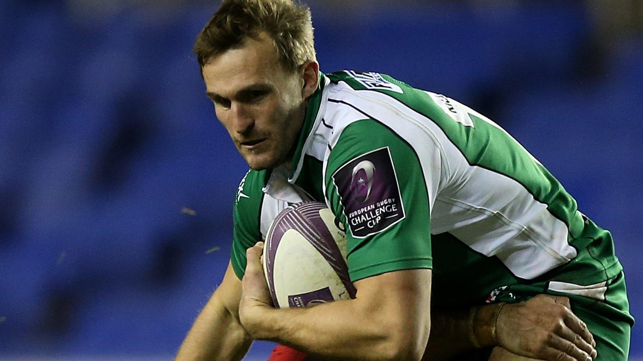 London Irish's Andrew Fenby