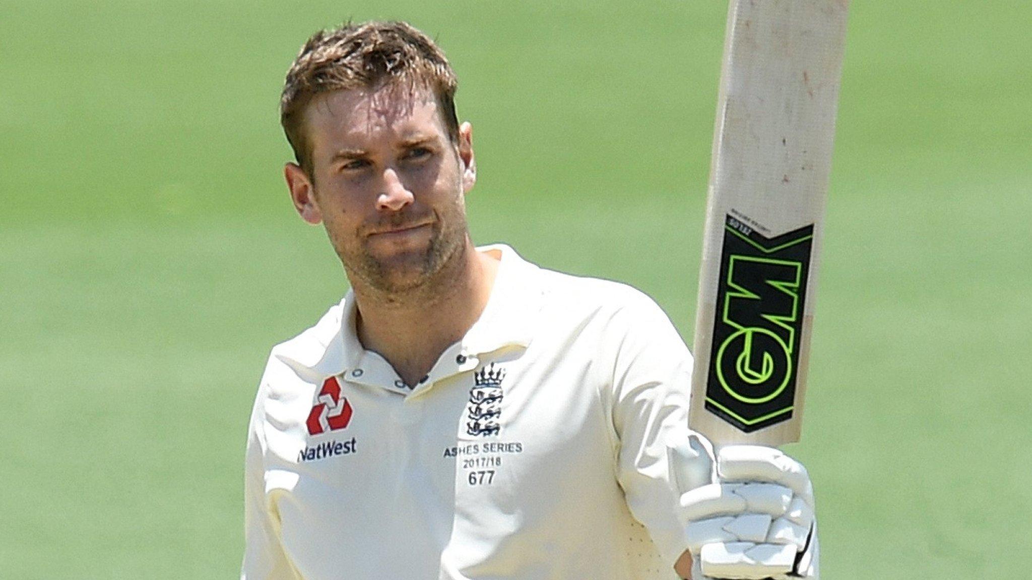 Dawid Malan celebrates his century