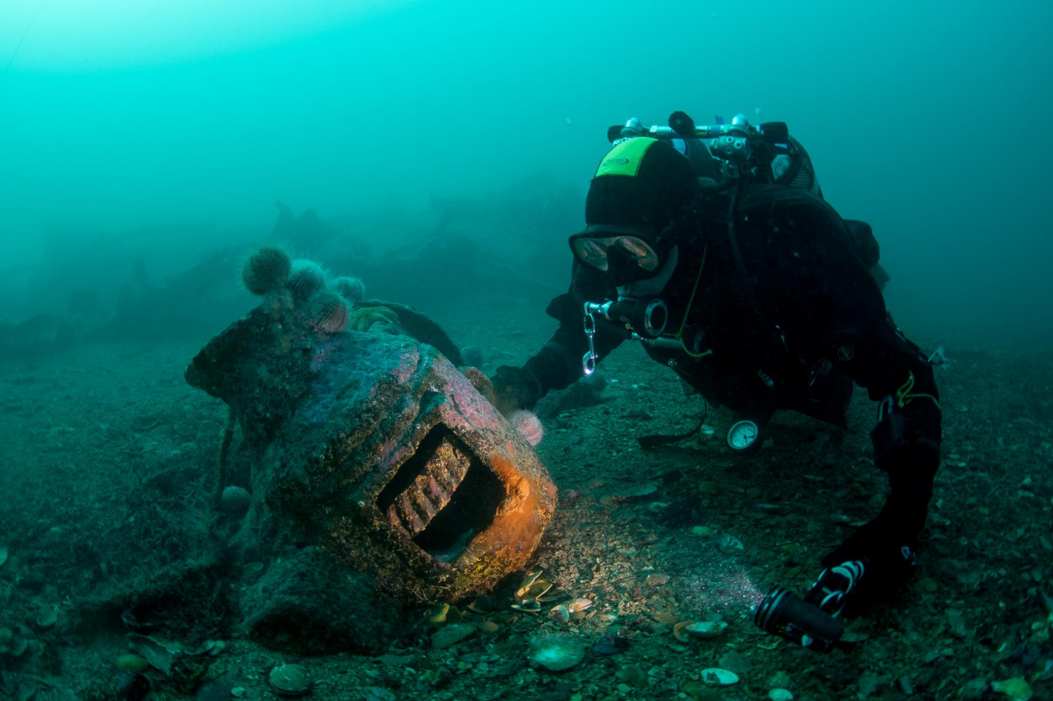 Scapa Flow dive