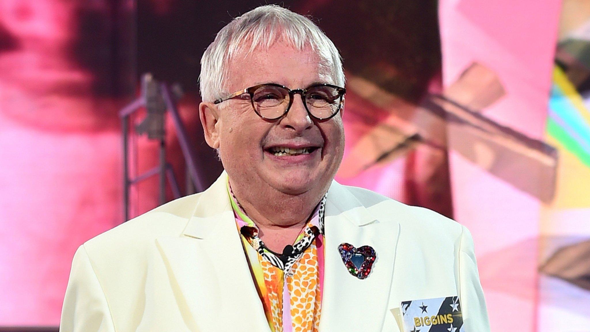 Christopher Biggins entering the Celebrity Big Brother house on 28 July 2016