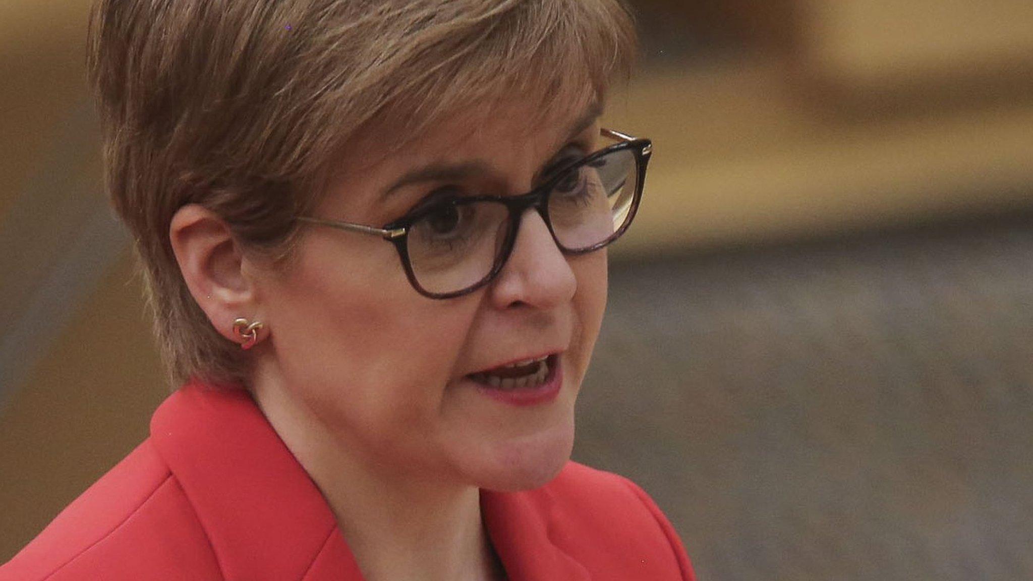 First Minister Nicola Sturgeon