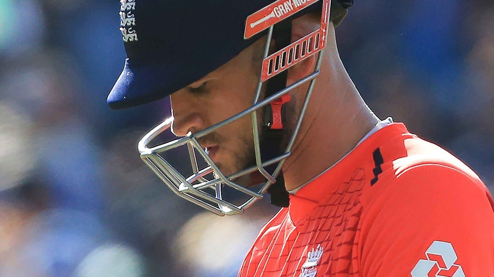 England's Alex Hales
