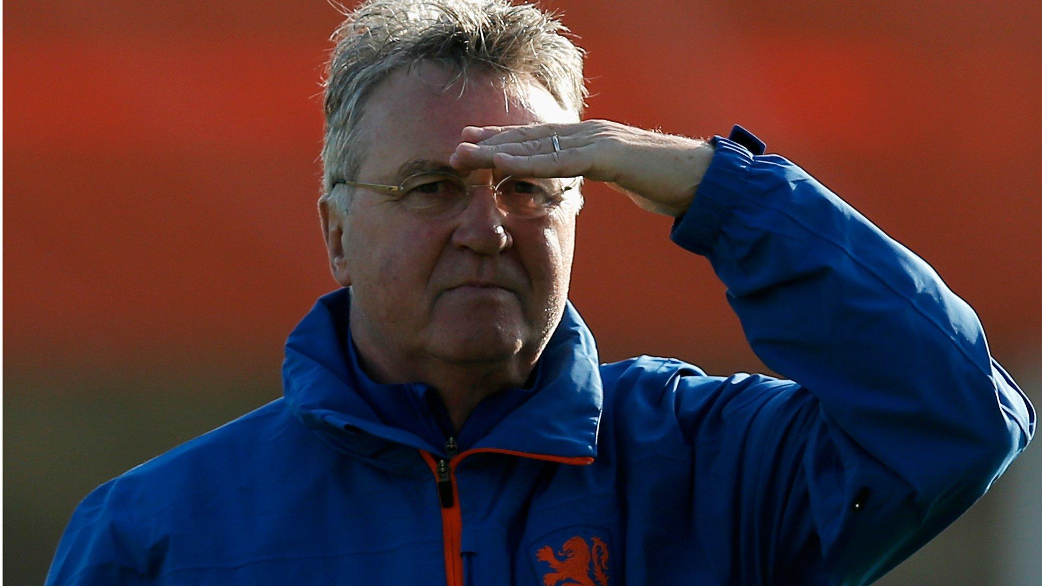 Former Chelsea manager Guus Hiddink