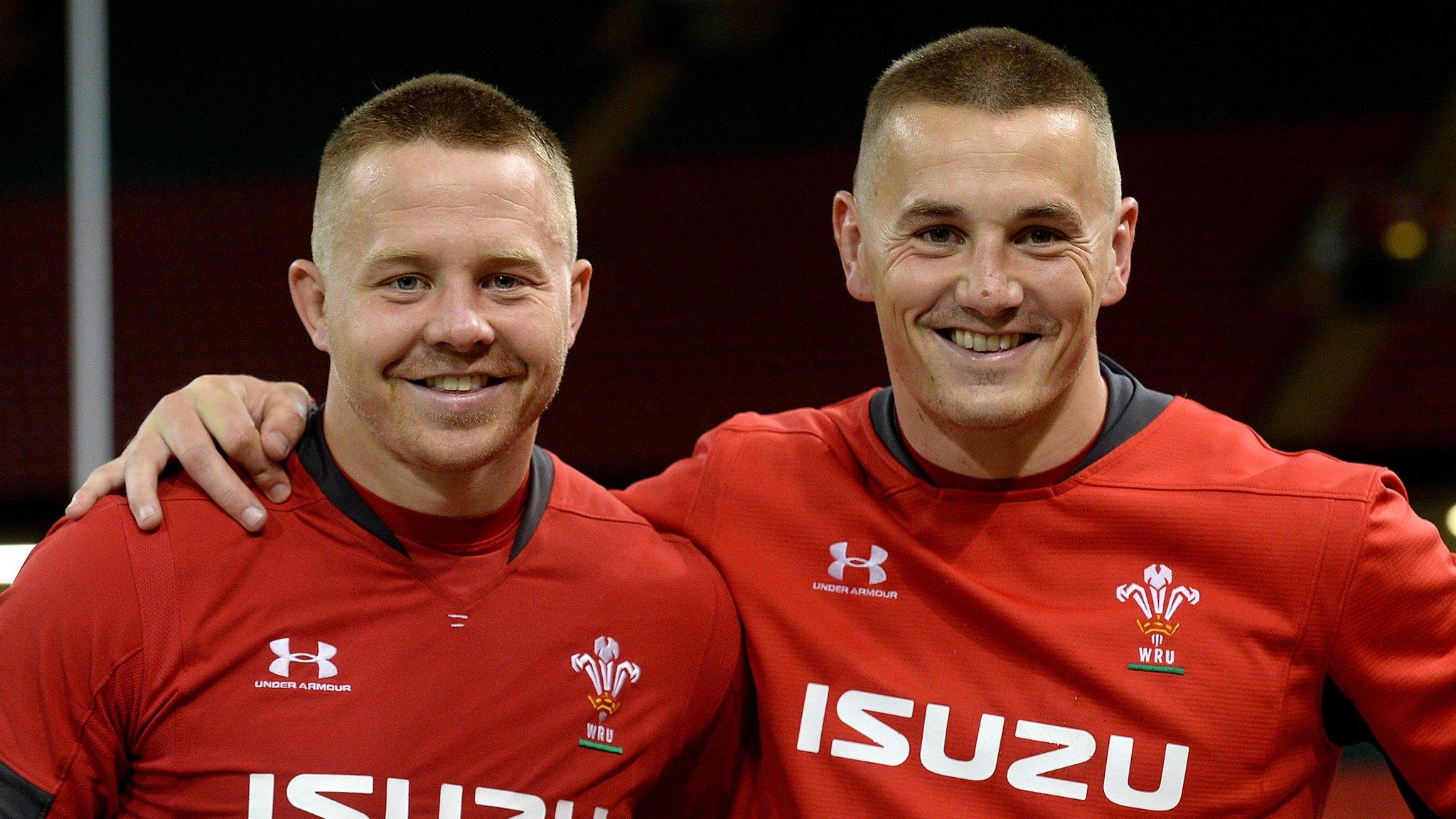 James Davies (left) and Jonathan Davies