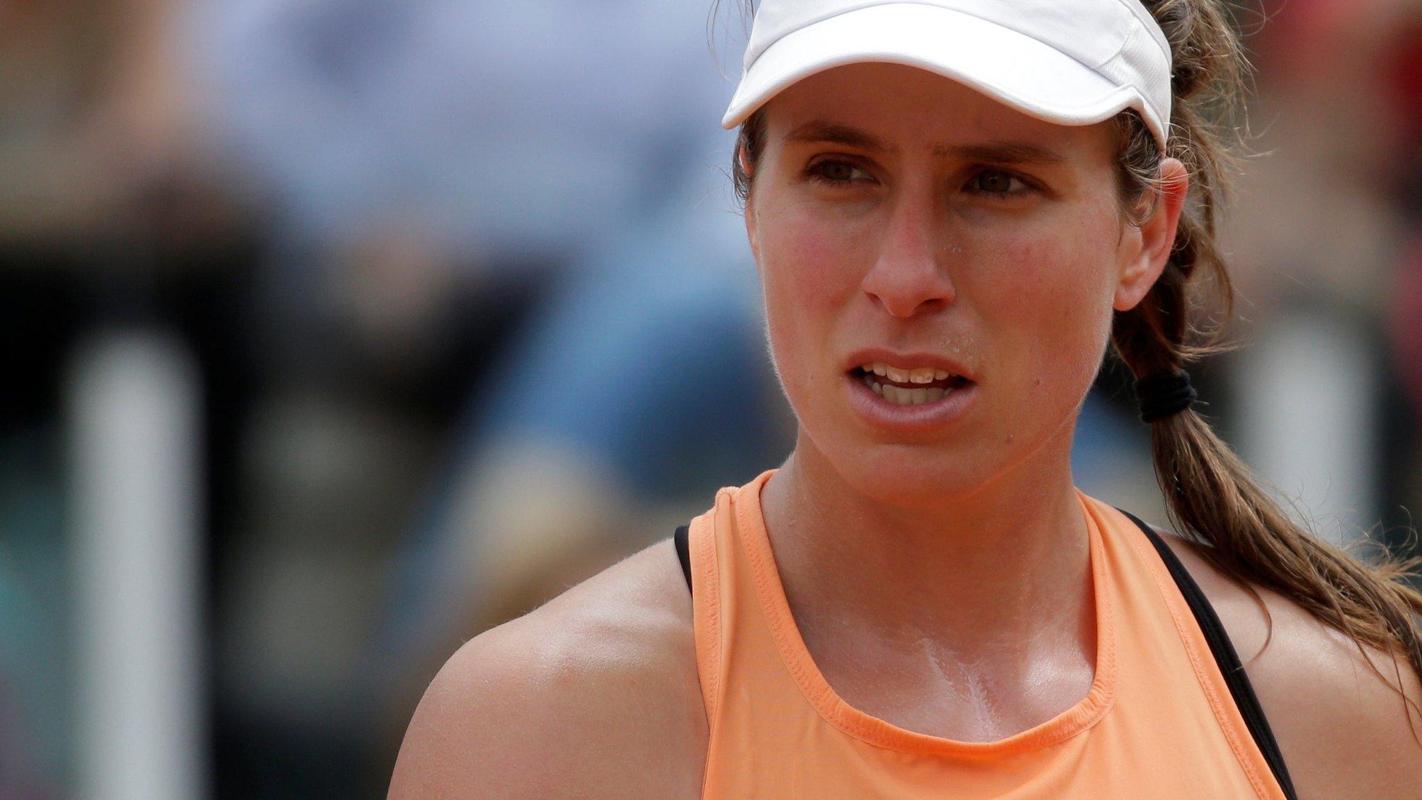 Johanna Konta out of Italian Open