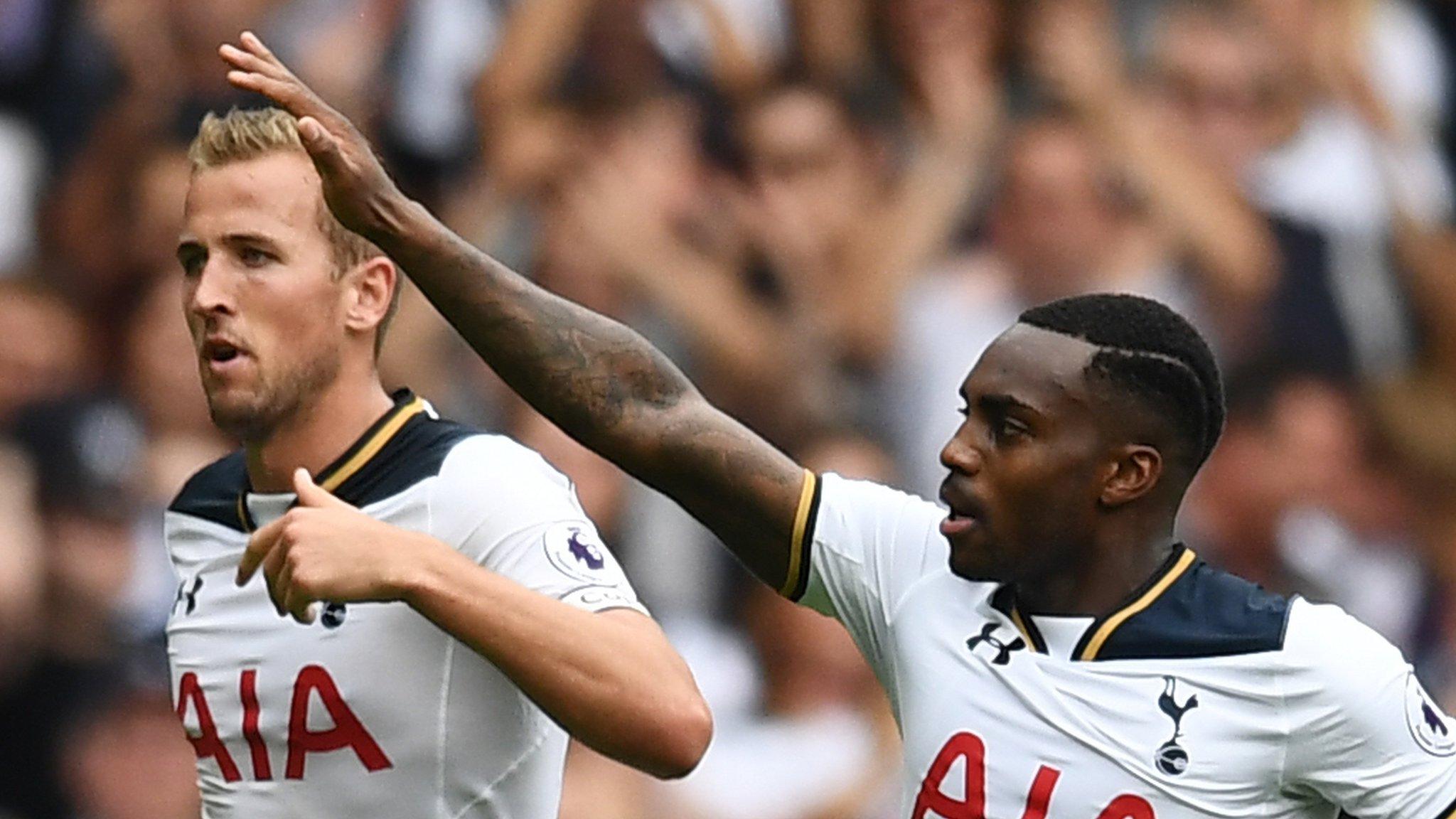 Danny Rose celebrates