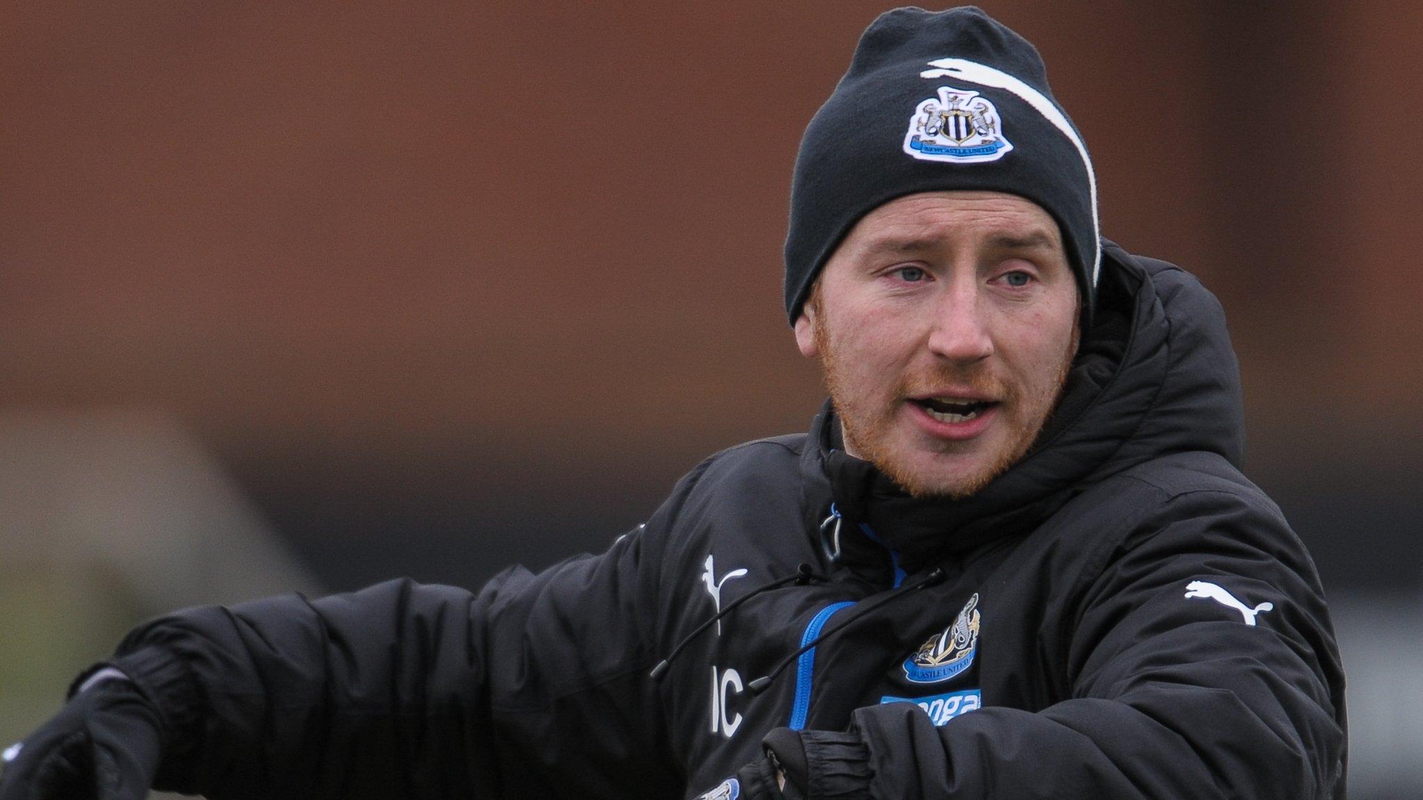 Newcastle United assistant Ian Cathro