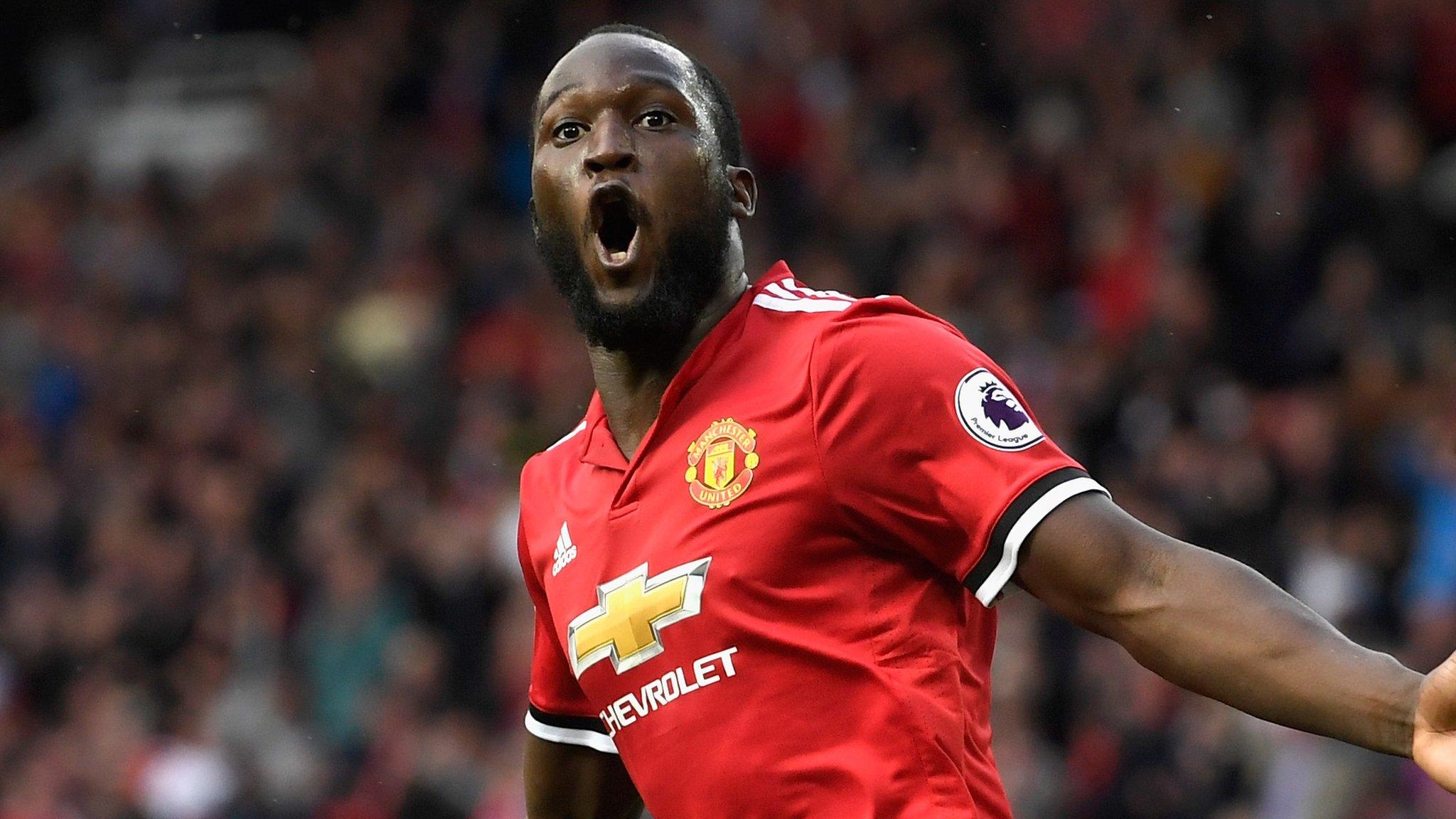 Manchester United striker Romelu Lukaku