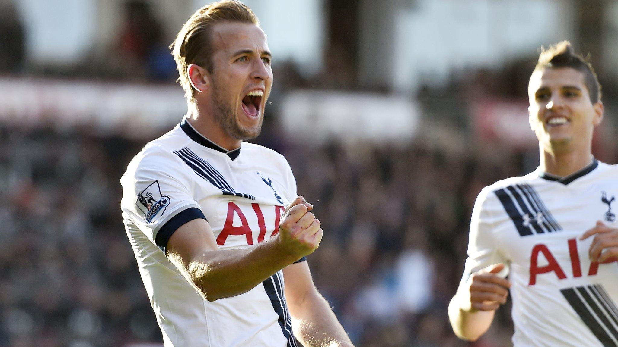 Harry Kane celebrates