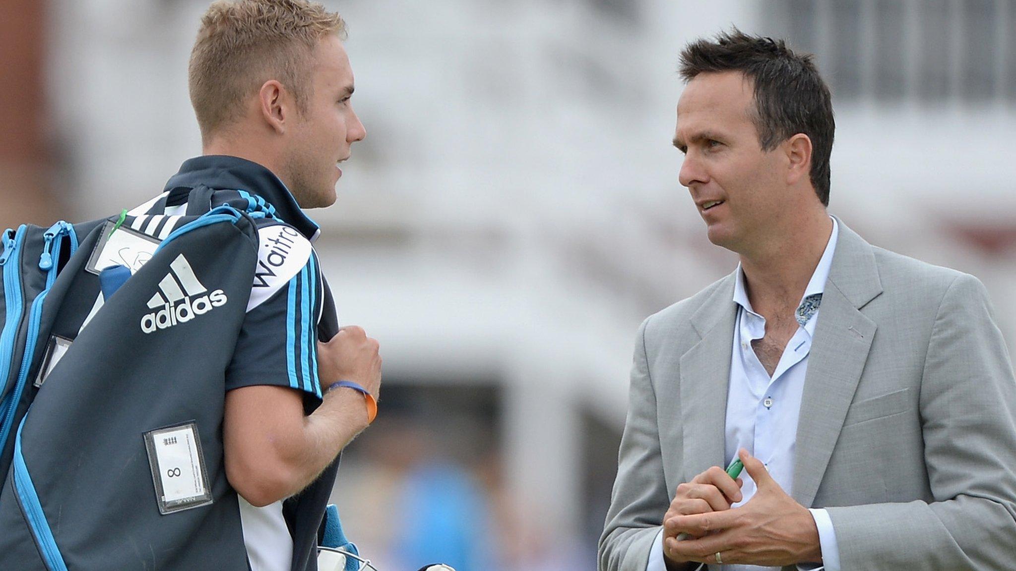 Stuart Broad & Michael Vaughan talk