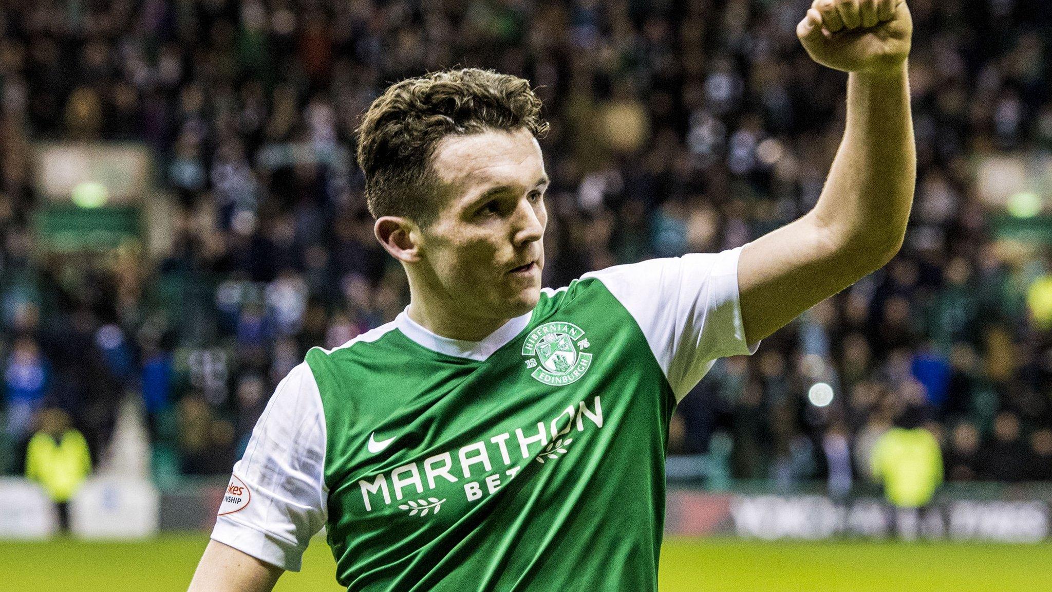 John McGinn has been one of Hibs' star performers this season