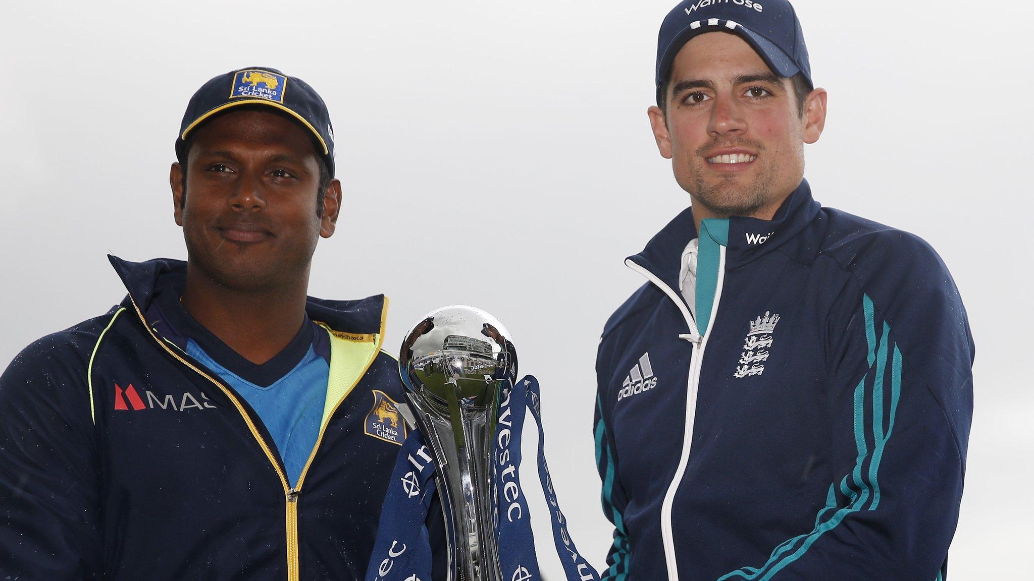 Angelo Mathews and Alastair Cook