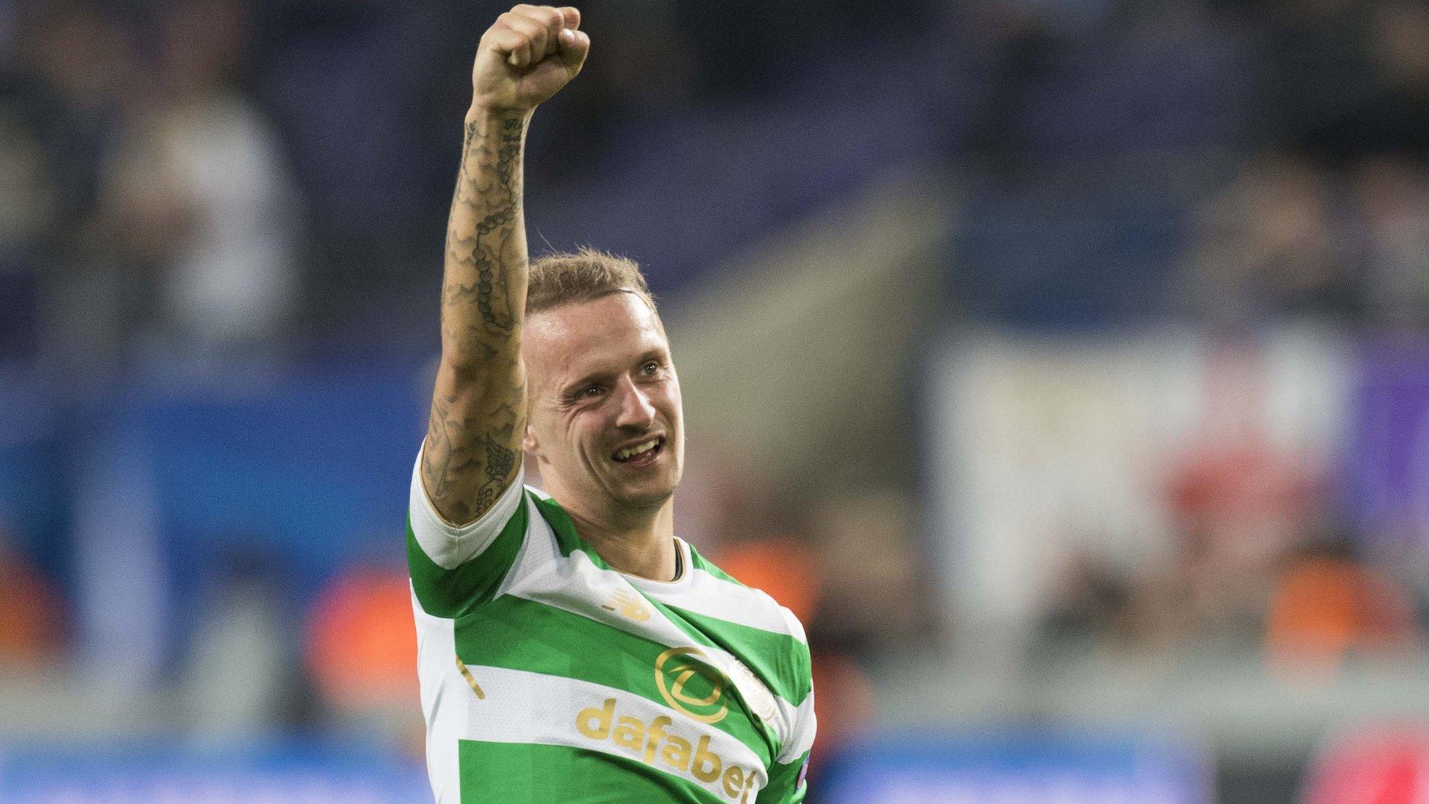 Celtic striker Leigh Griffiths