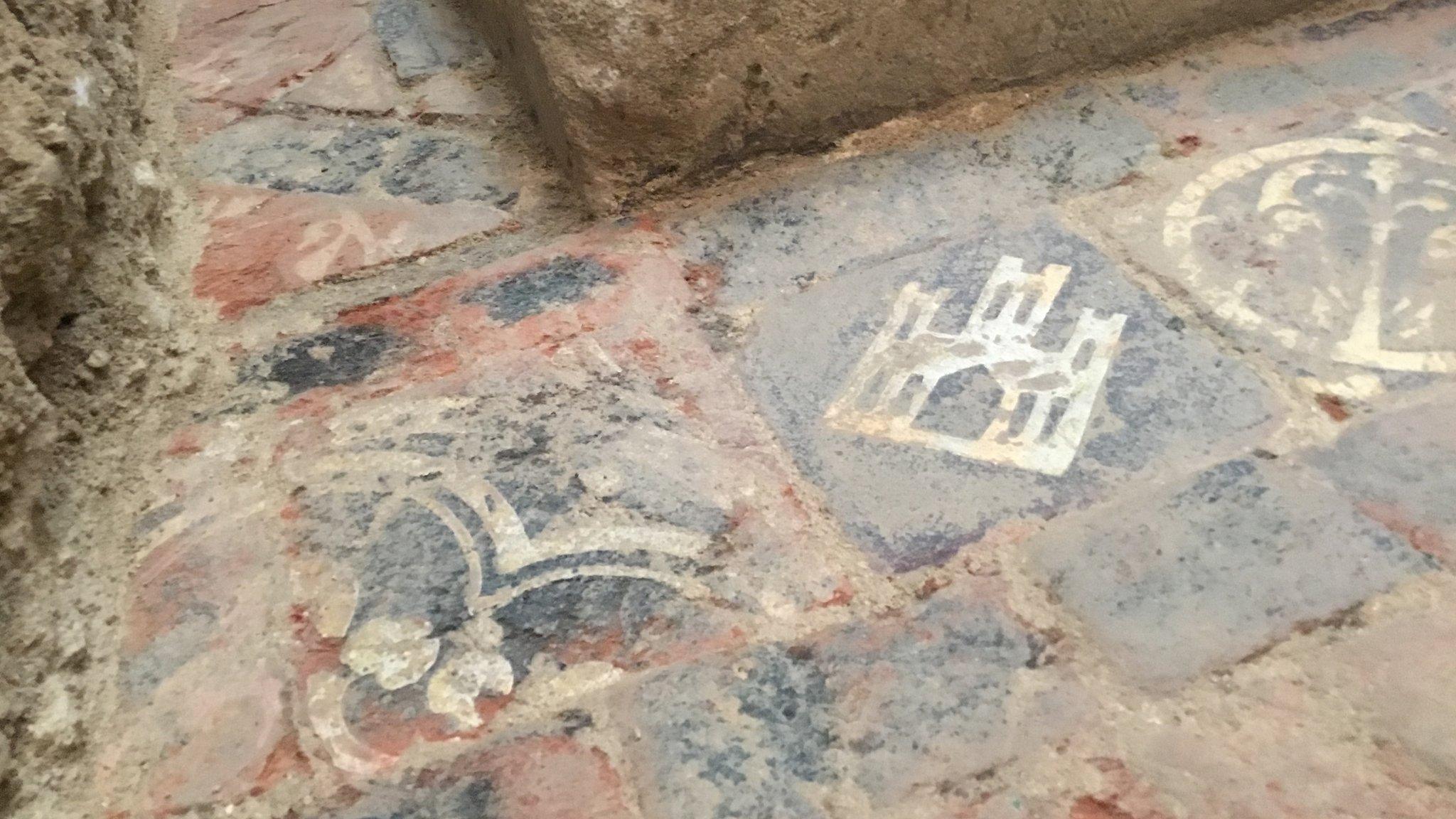 Bath Abbey floor