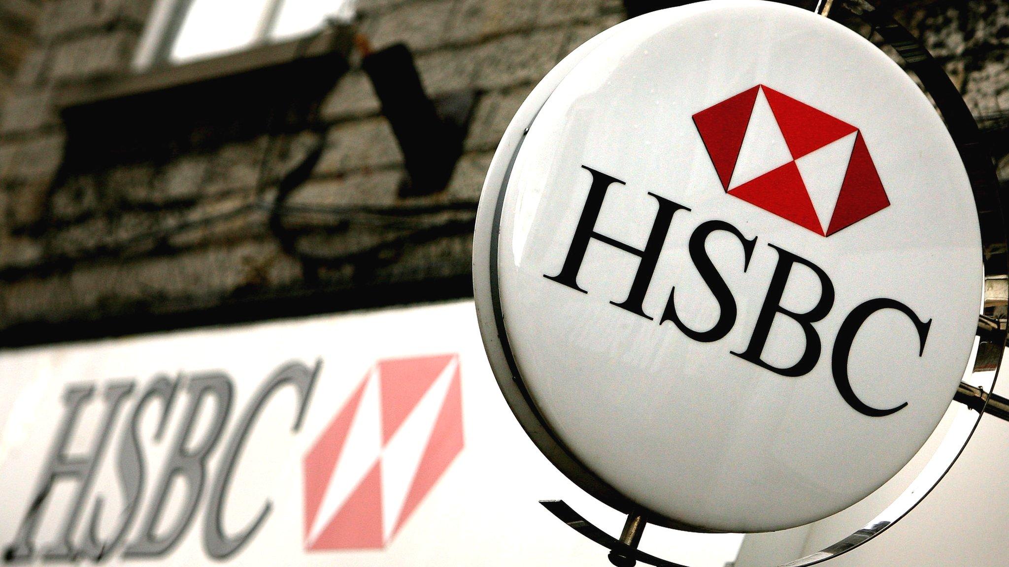 HSBC sign