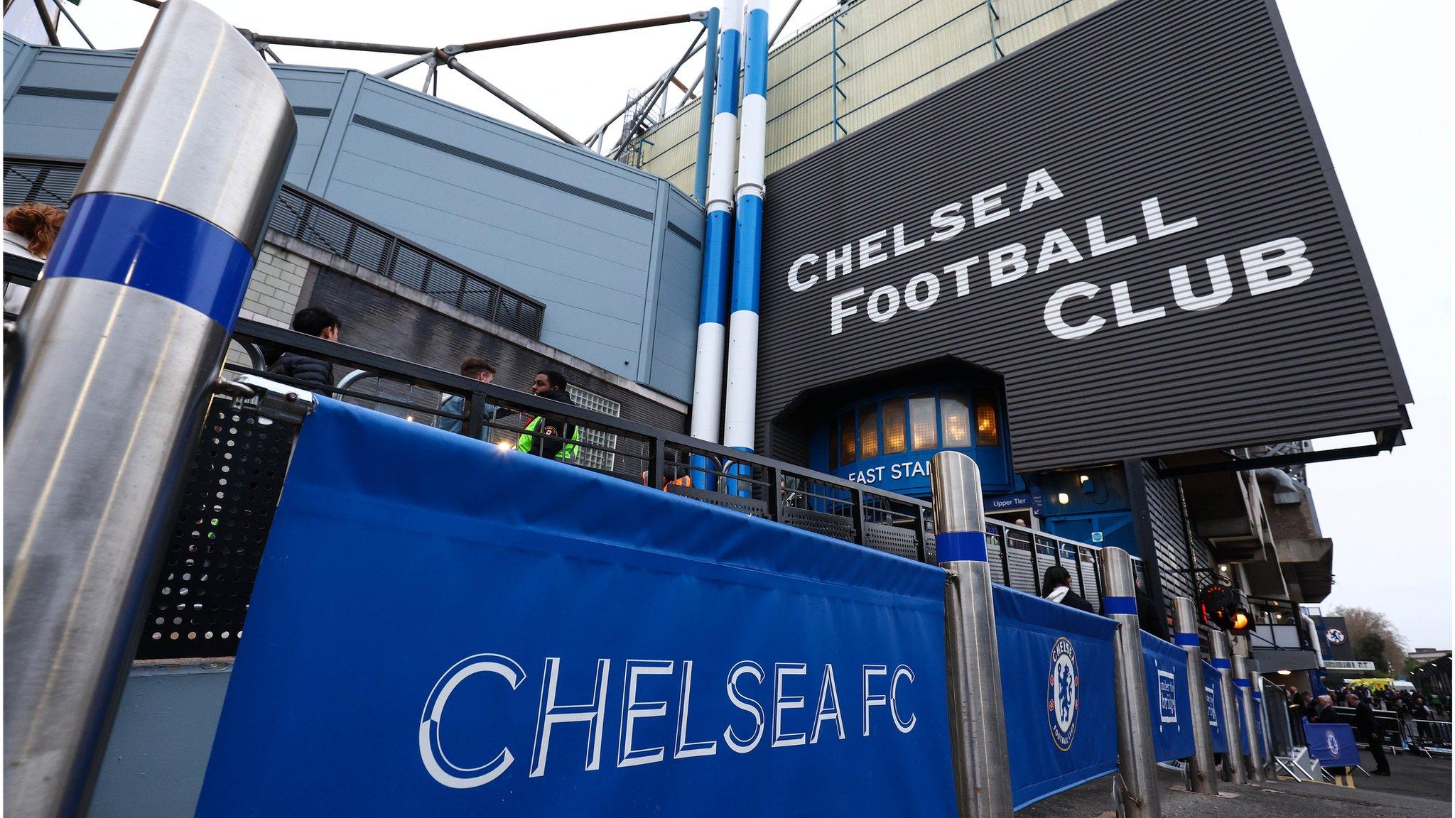 General view of outside Stamford Bridge