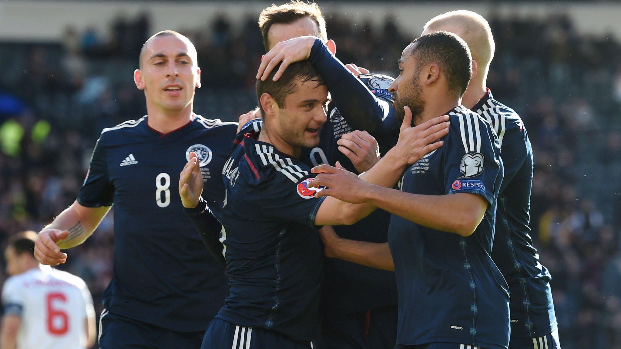 Scotland will meet England in World Cup qualifying