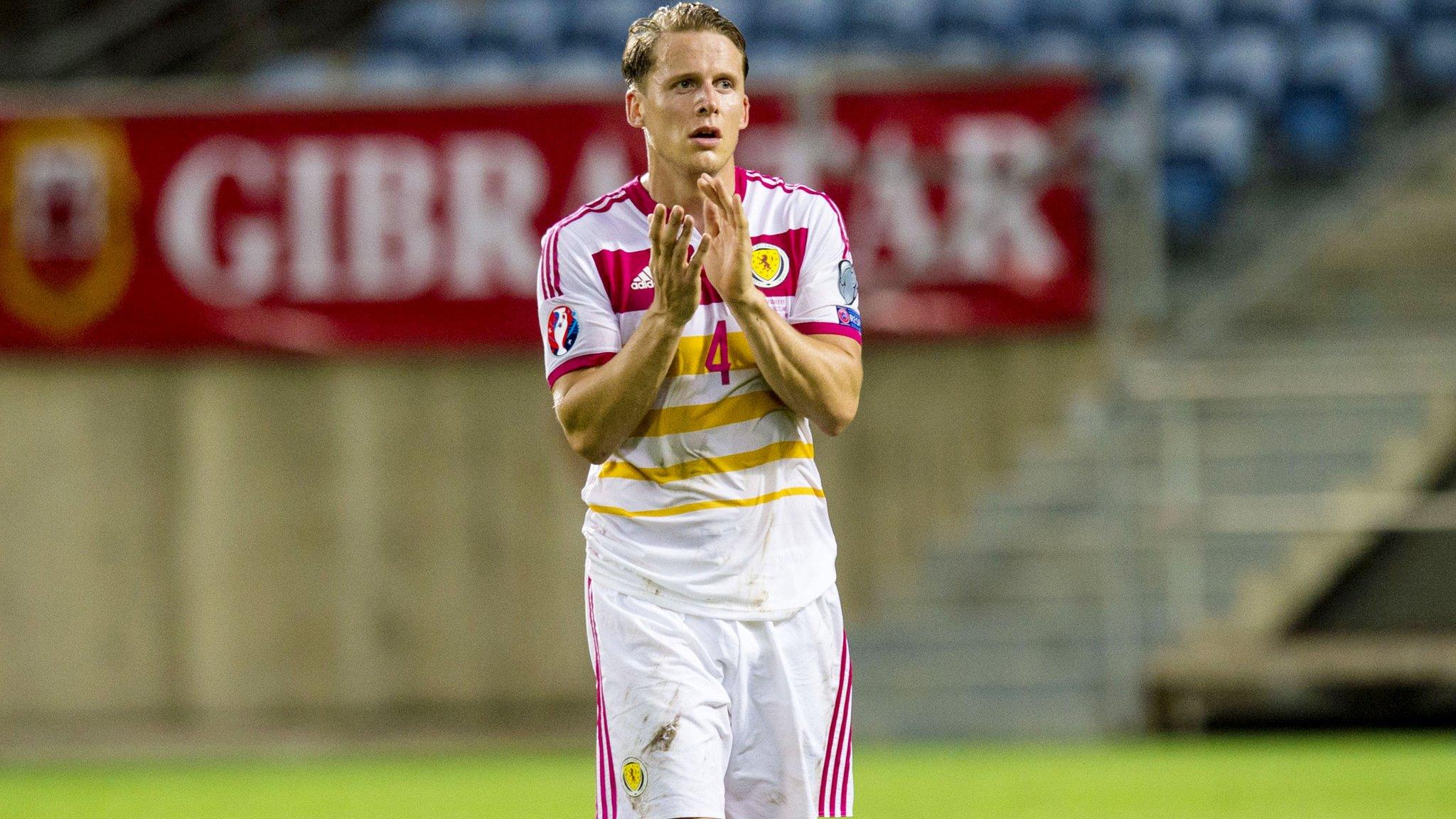 Scotland defender Christophe Berra