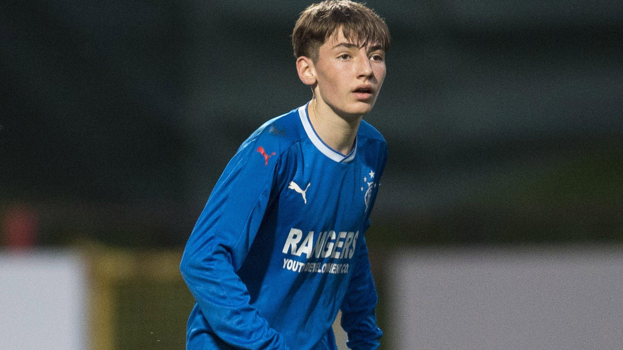 Rangers youth Billy Gilmour