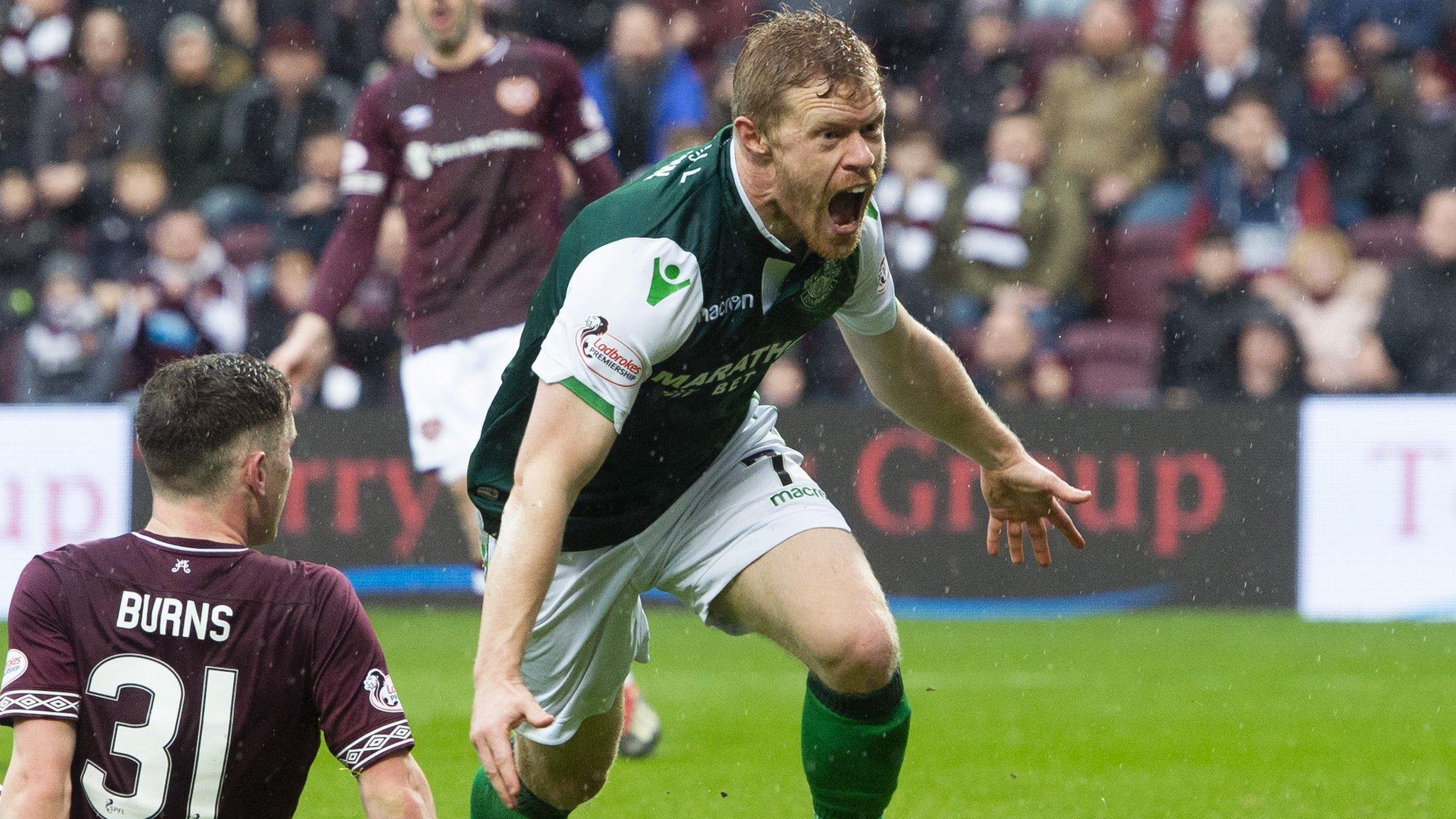 Daryl Horgan celebrates