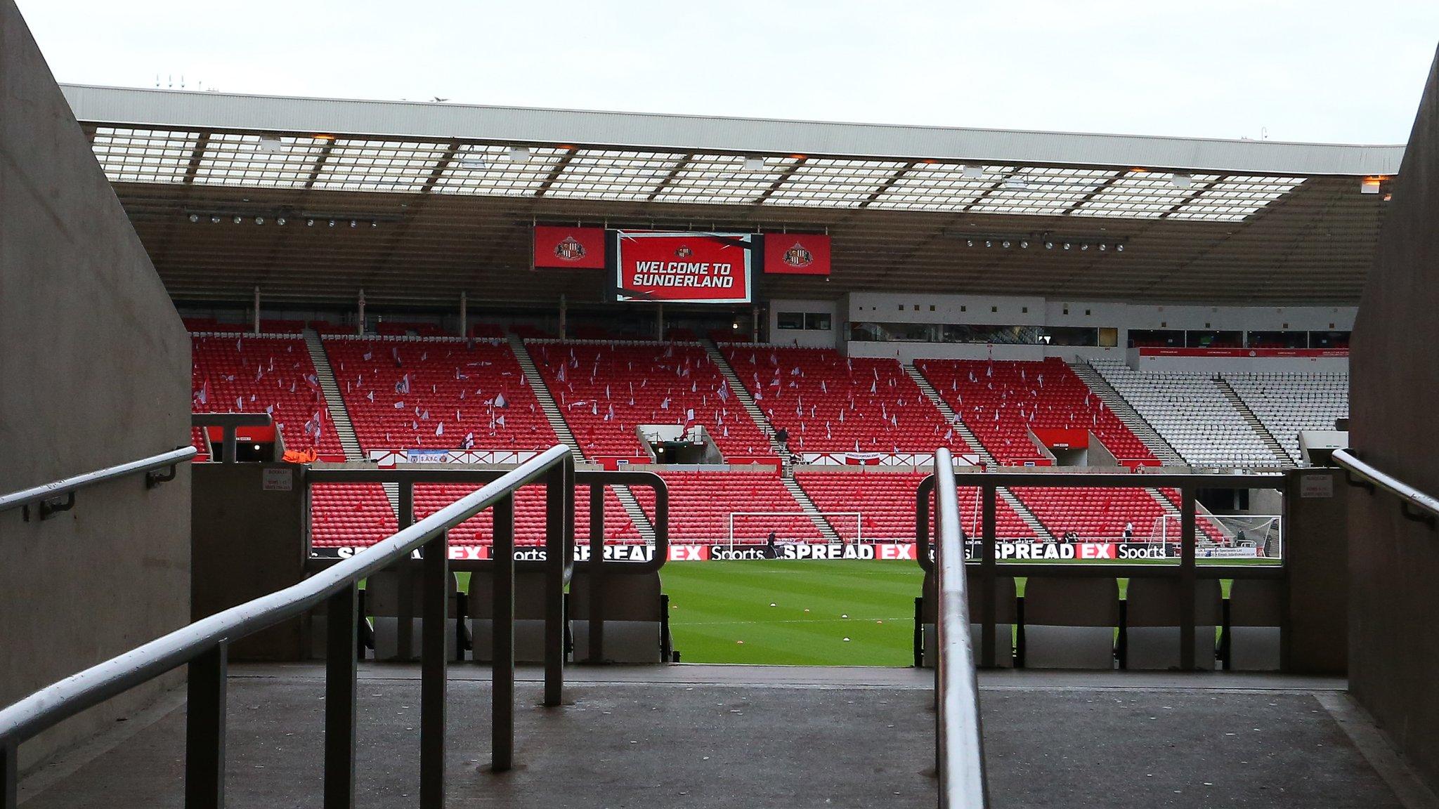 Stadium of Light view of the Roker End