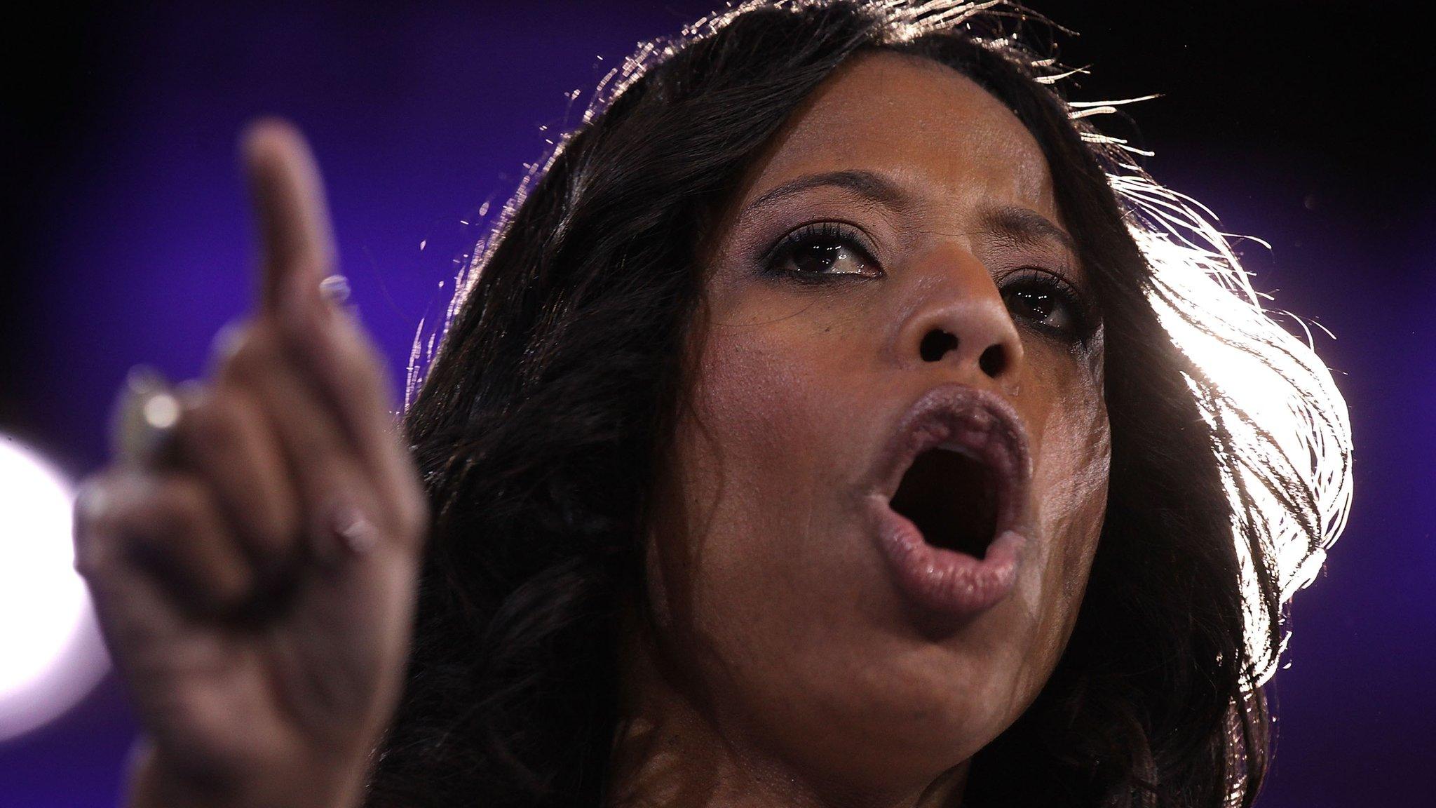 Mia Love speaks during the Conservative Political Action Conference (CPAC) March 3, 2016 in National Harbor, Maryland