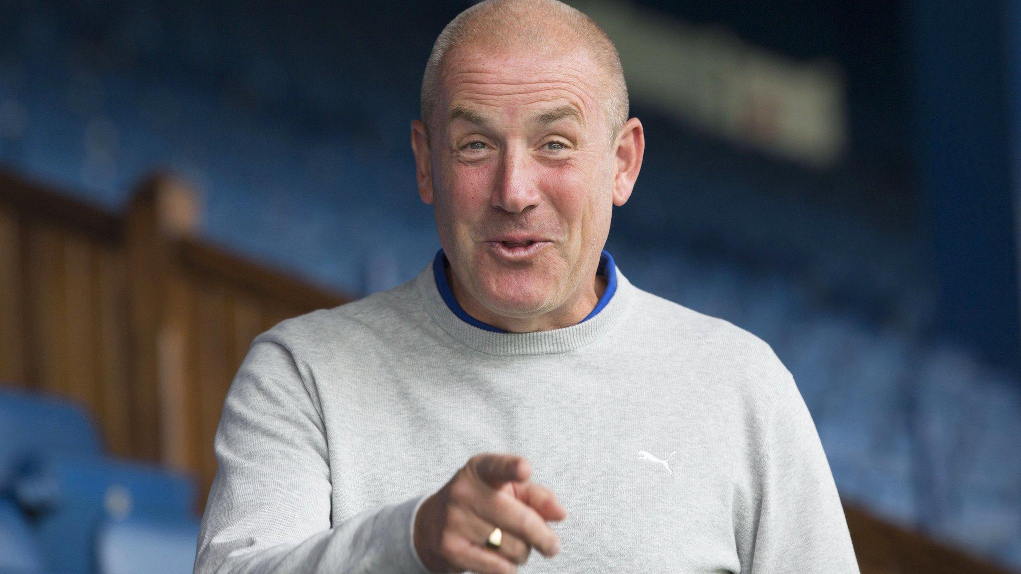 Rangers manager Mark Warburton