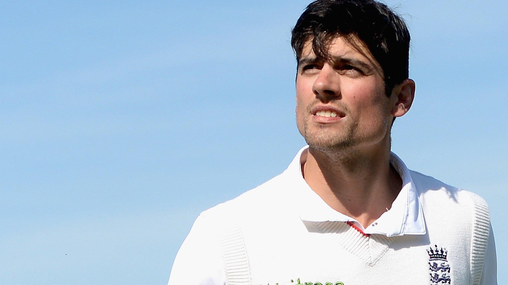 England captain Alastair Cook