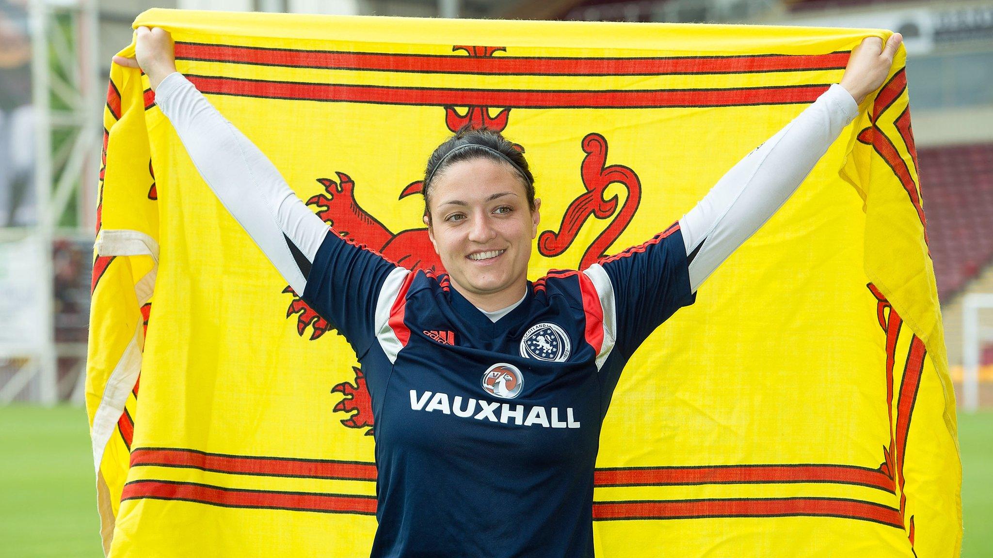 Scotland goalkeeper Gemma Fay