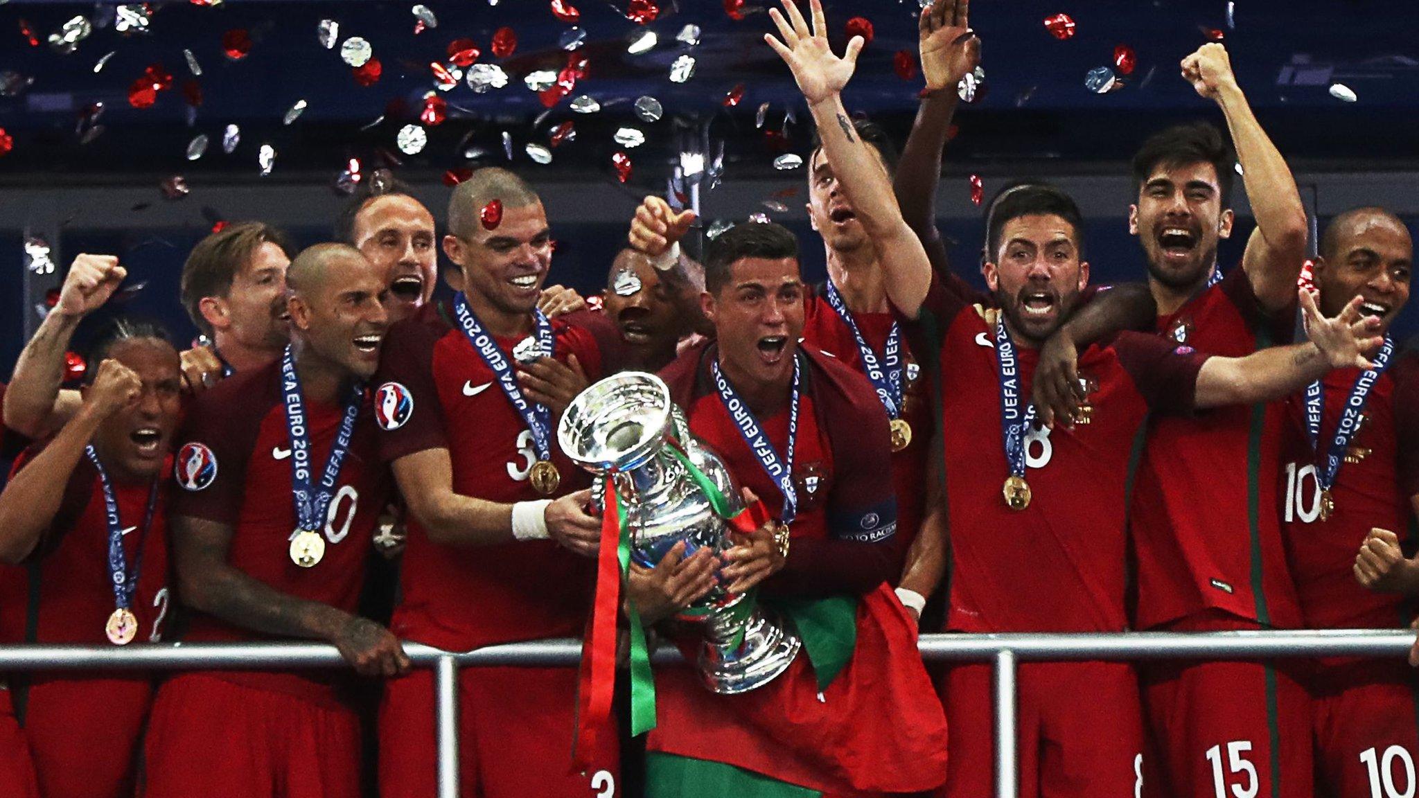 Portugal celebrate