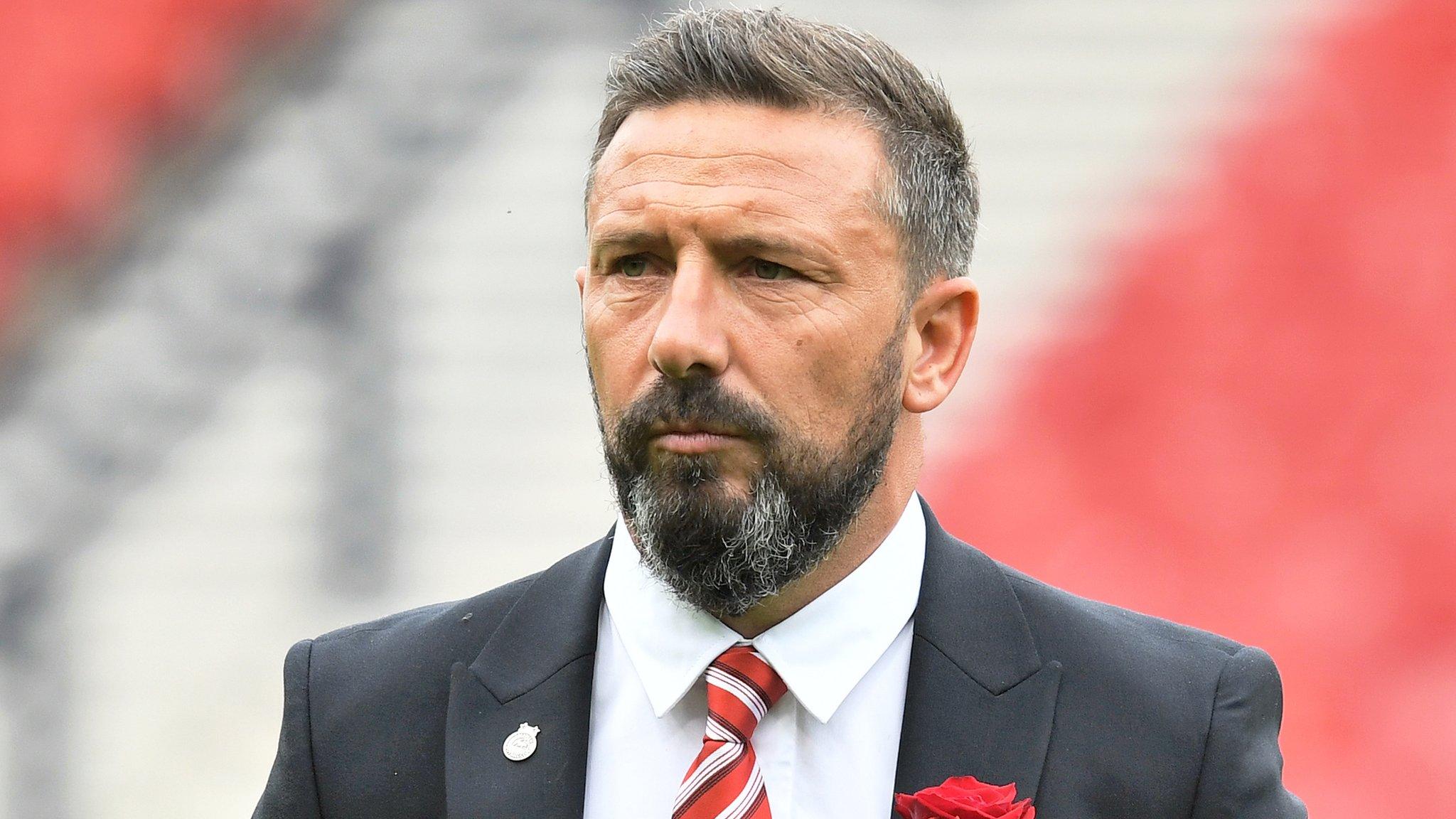 Derek McInnes pictured before Aberdeen's Scottish Cup final loss to Celtic