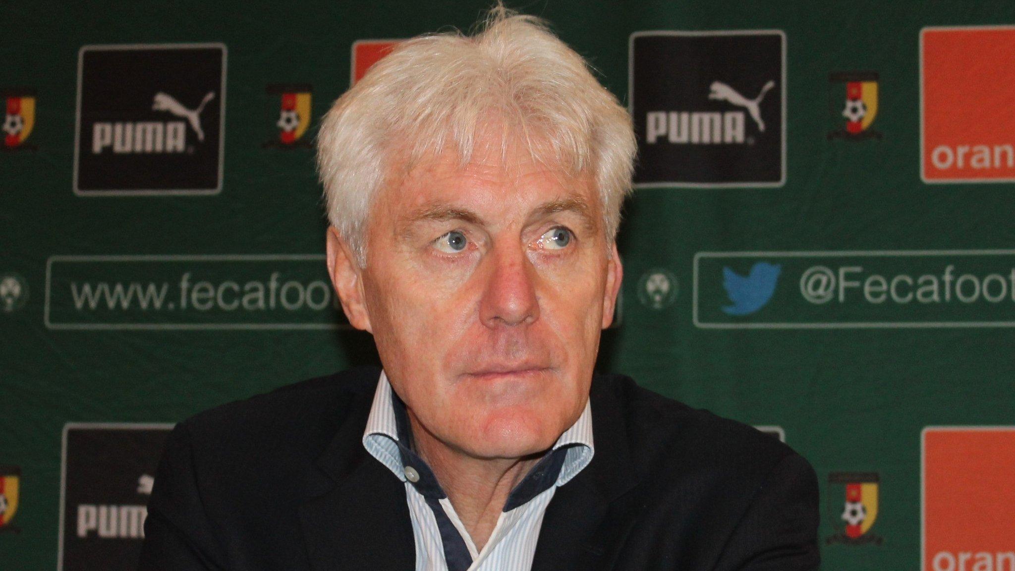 New Cameroon coach Hugo Broos