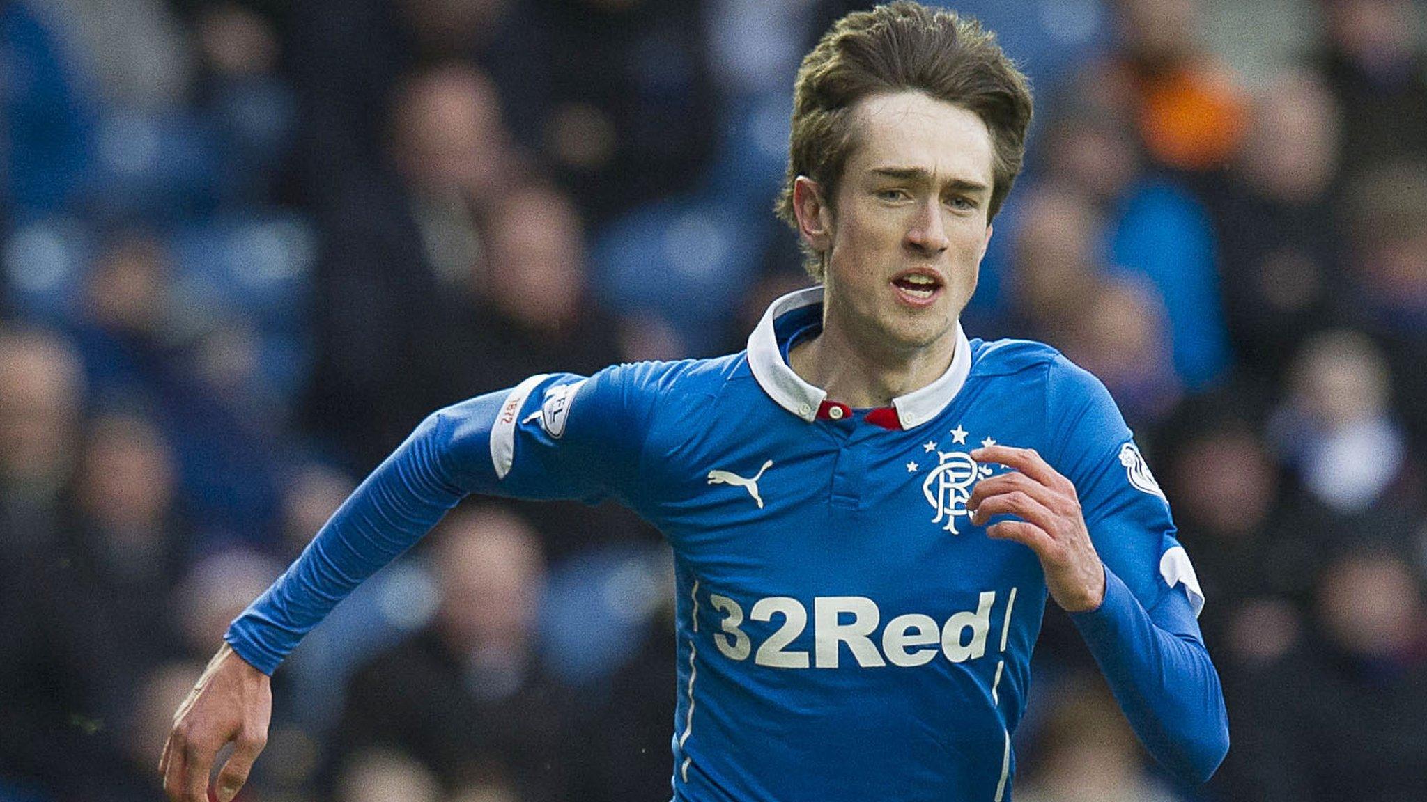 Rangers forward Ryan Hardie