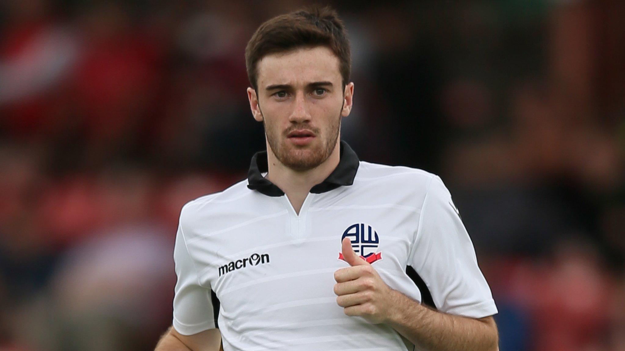 George Newell in action for Bolton Wanderers