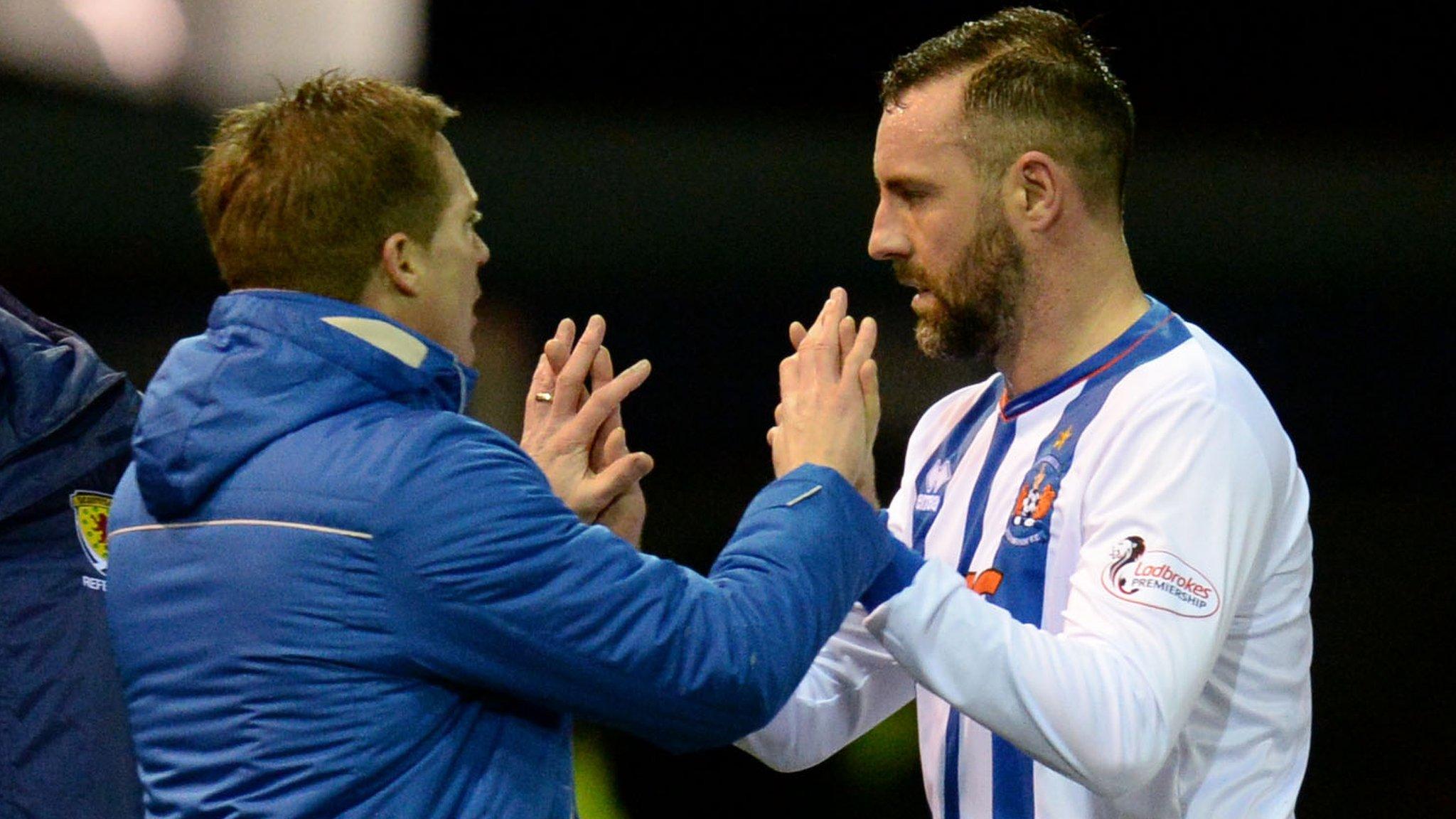 Gary Locke (left) and Kris Boyd