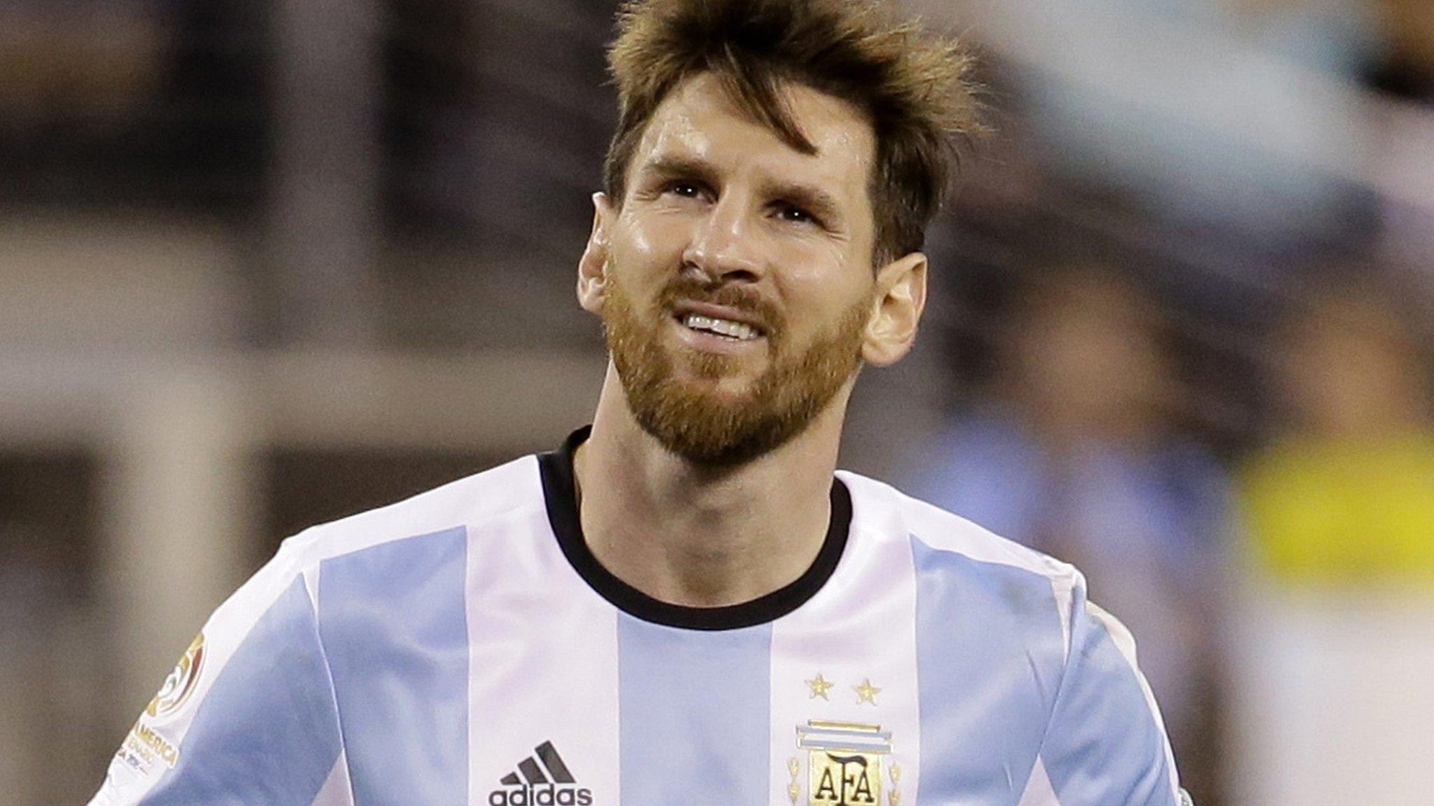 Argentina's Lionel Messi