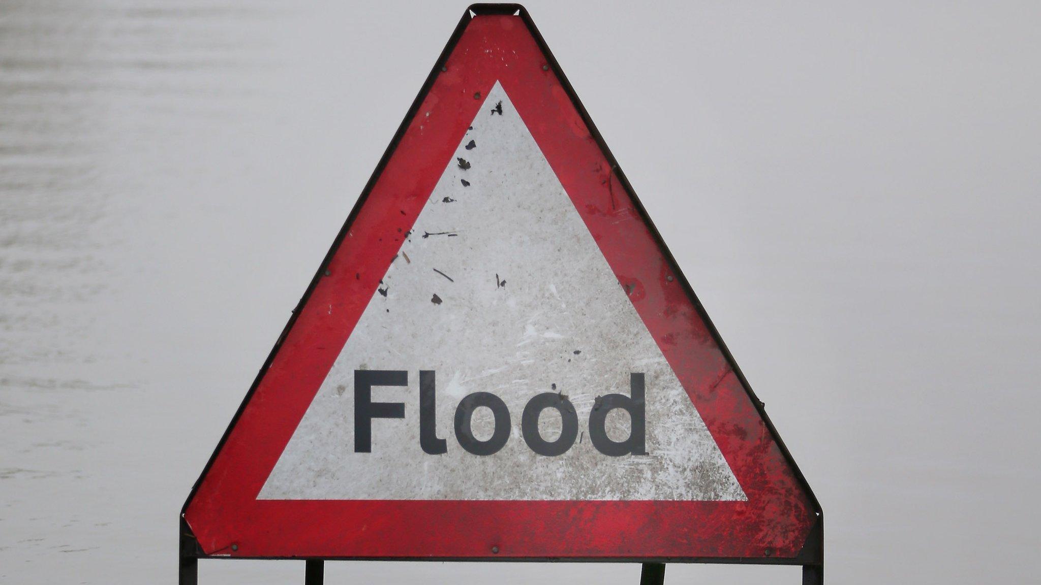 Flood sign