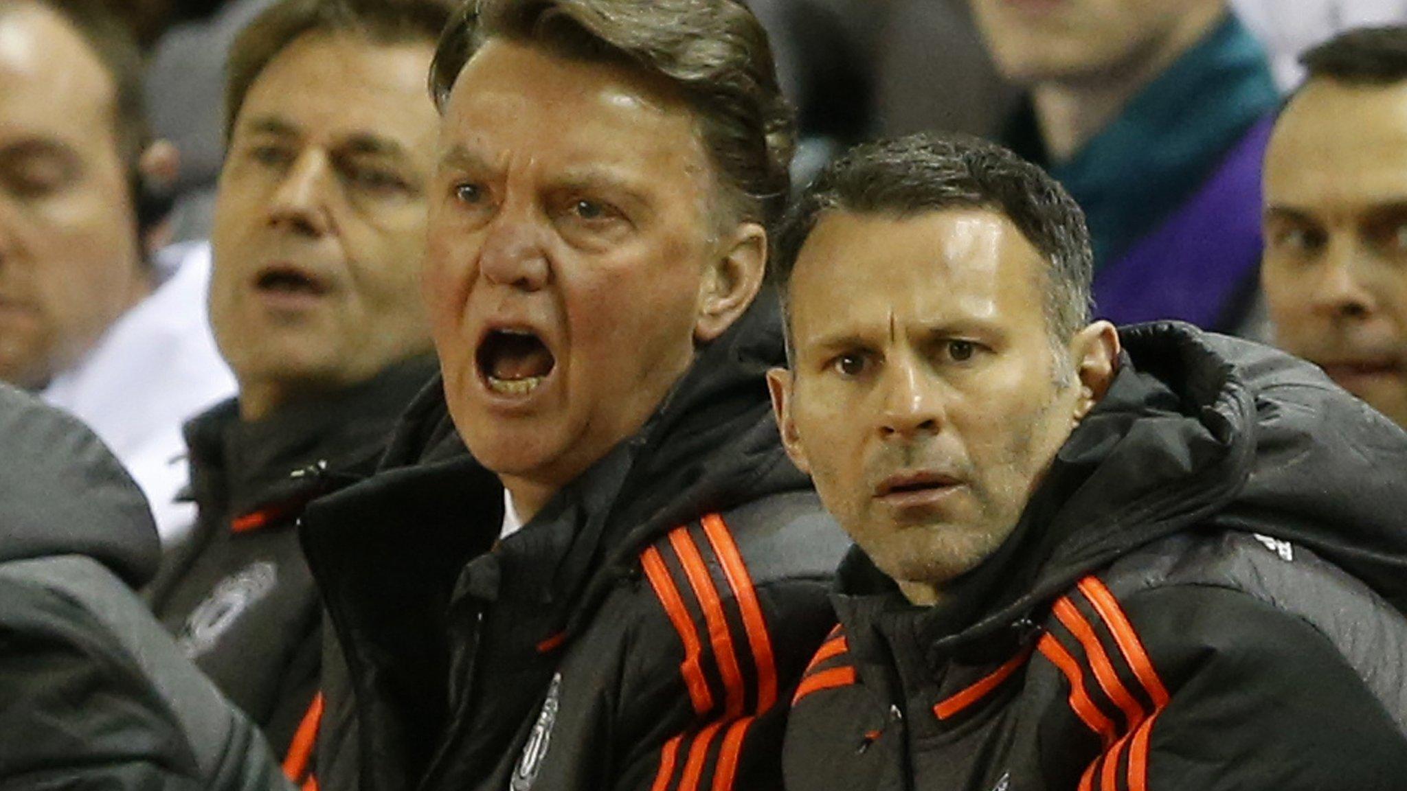 Louis van Gaal and Ryan Giggs