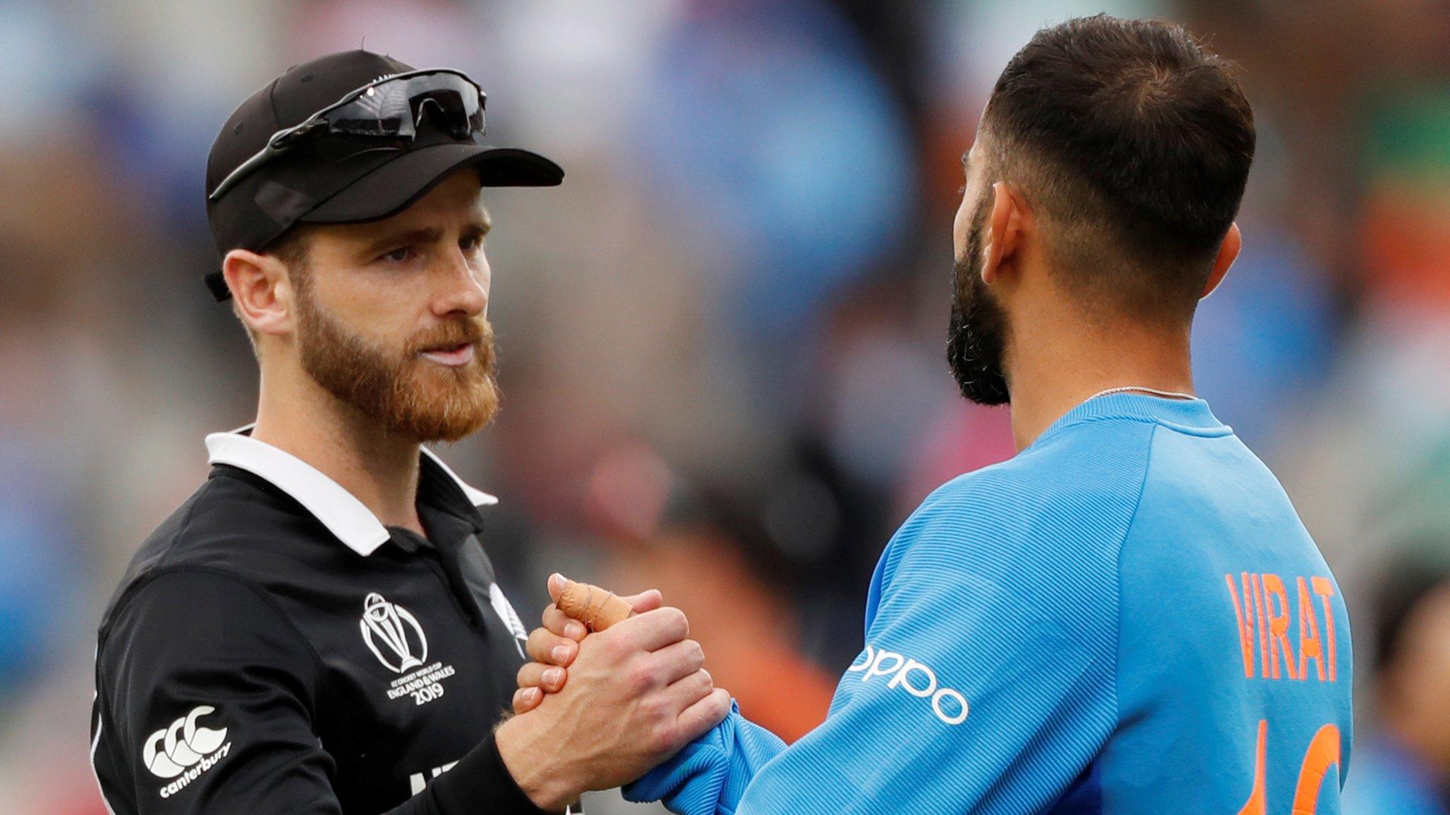 Kane Williamson and Virat Kohli