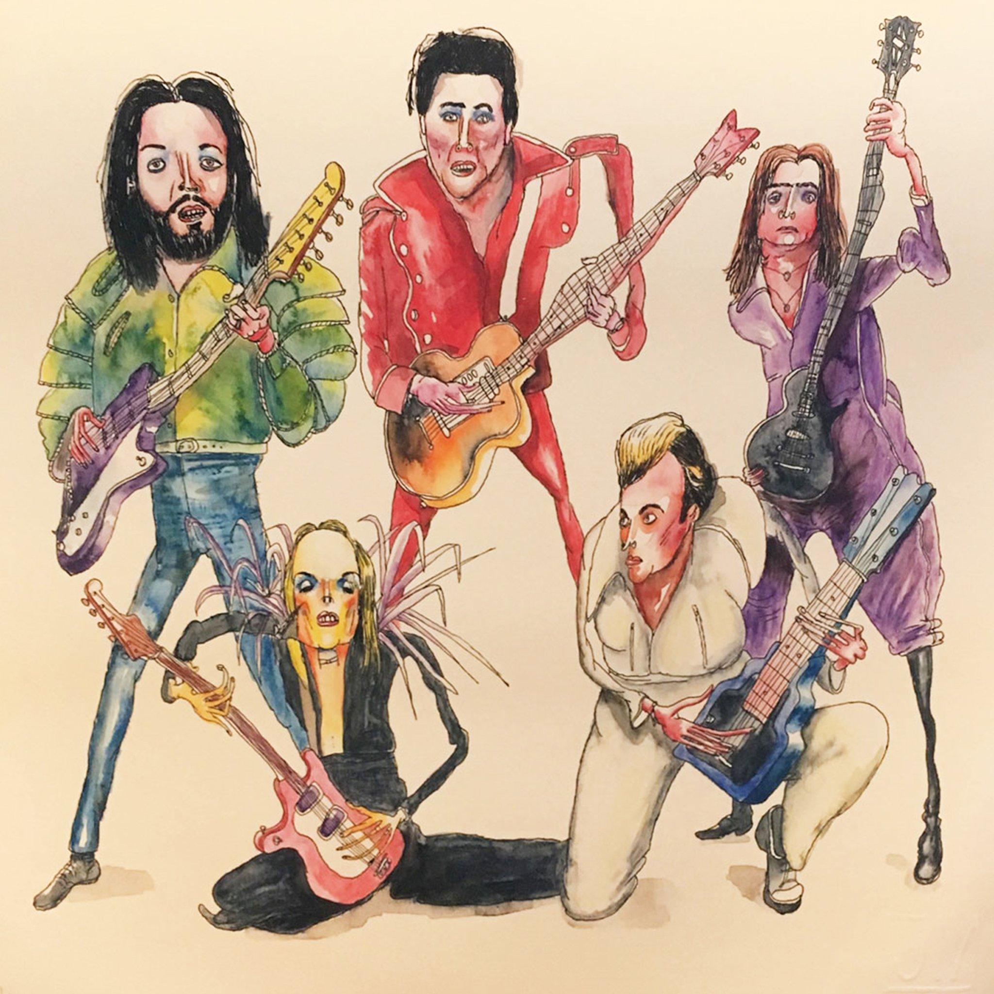 Roxy Music by Jim Moir