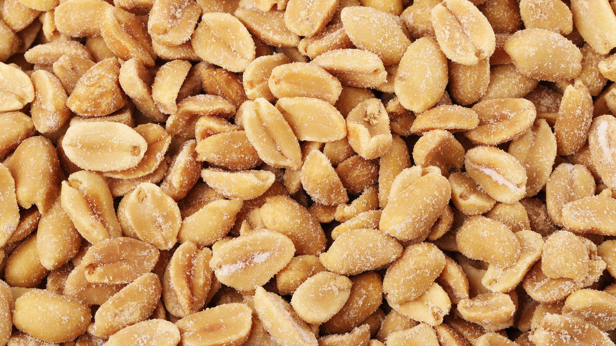 Salted peanuts