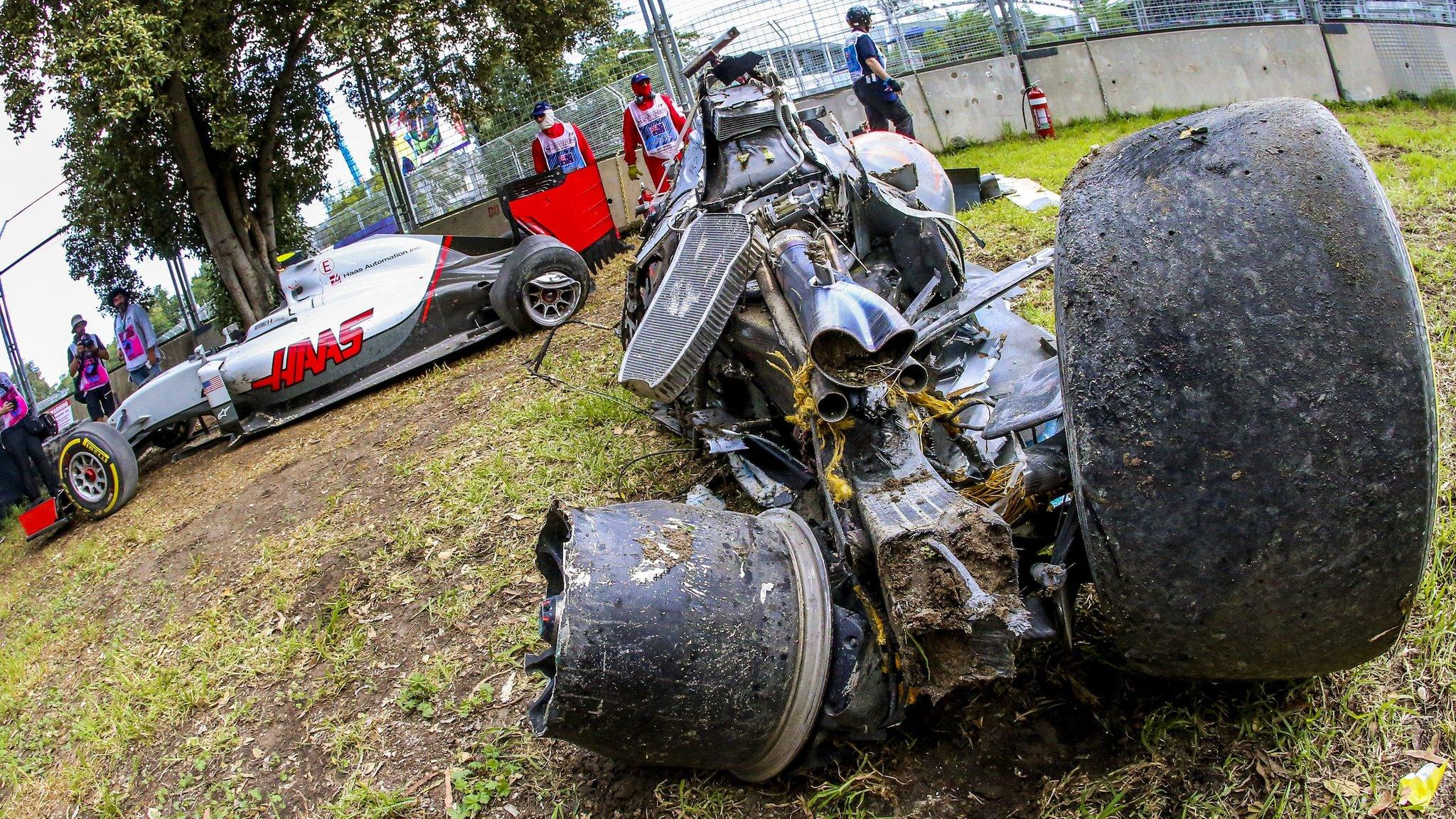 Alonso crash