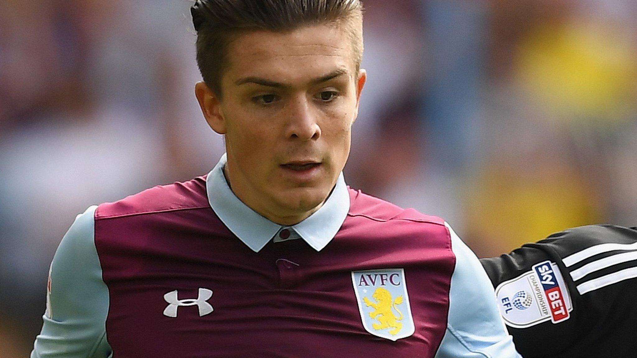 Aston Villa winger Jack Grealish