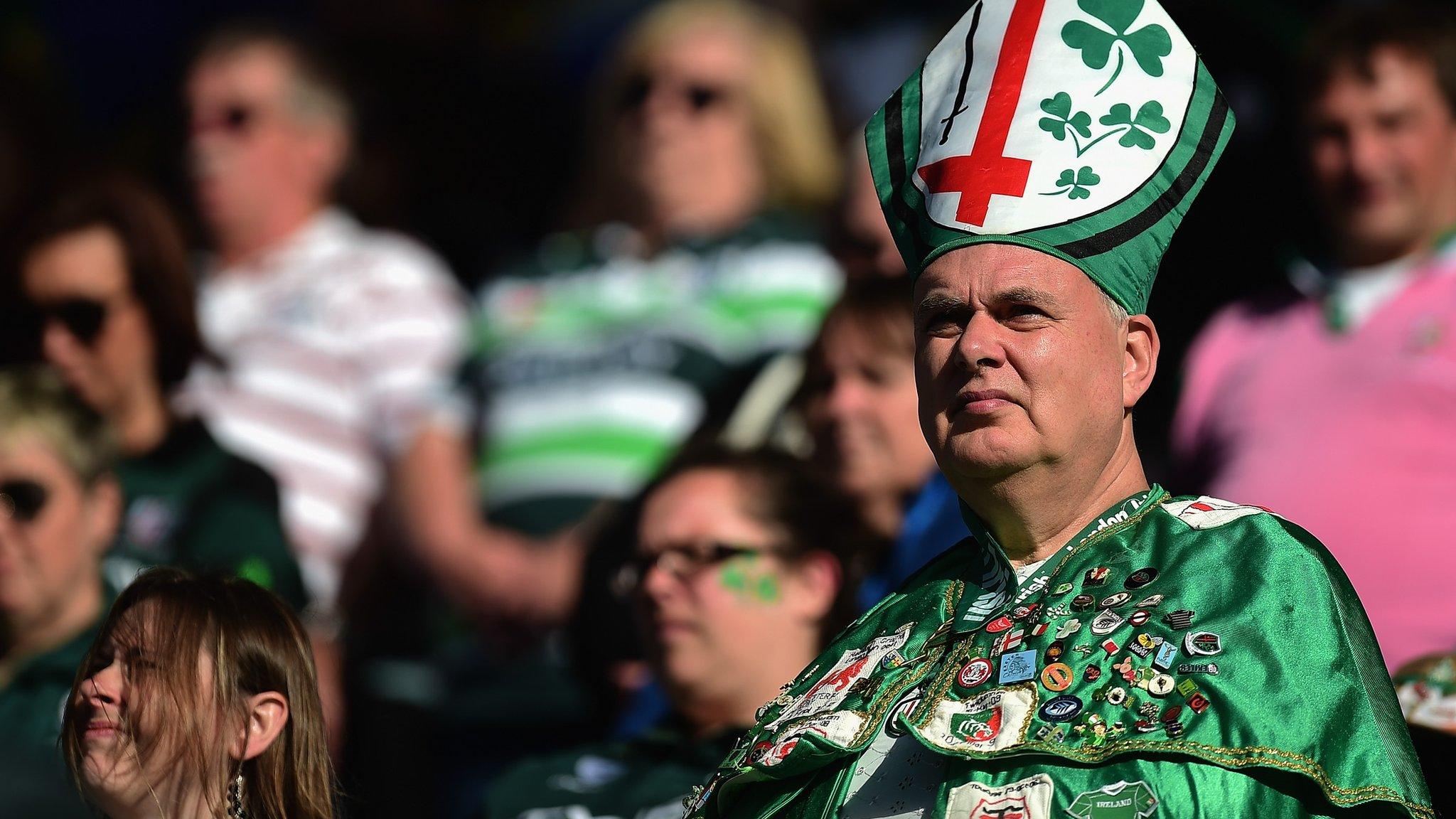 London Irish fans