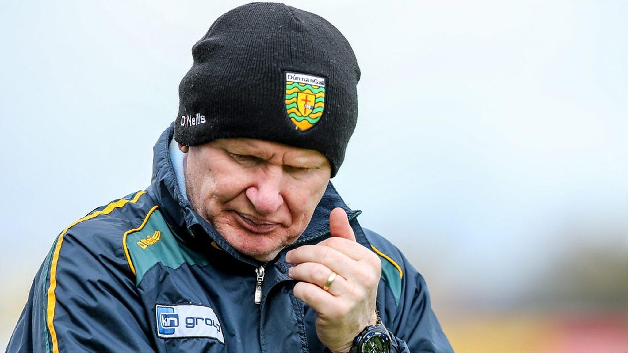 New Donegal football manager Declan Bonner