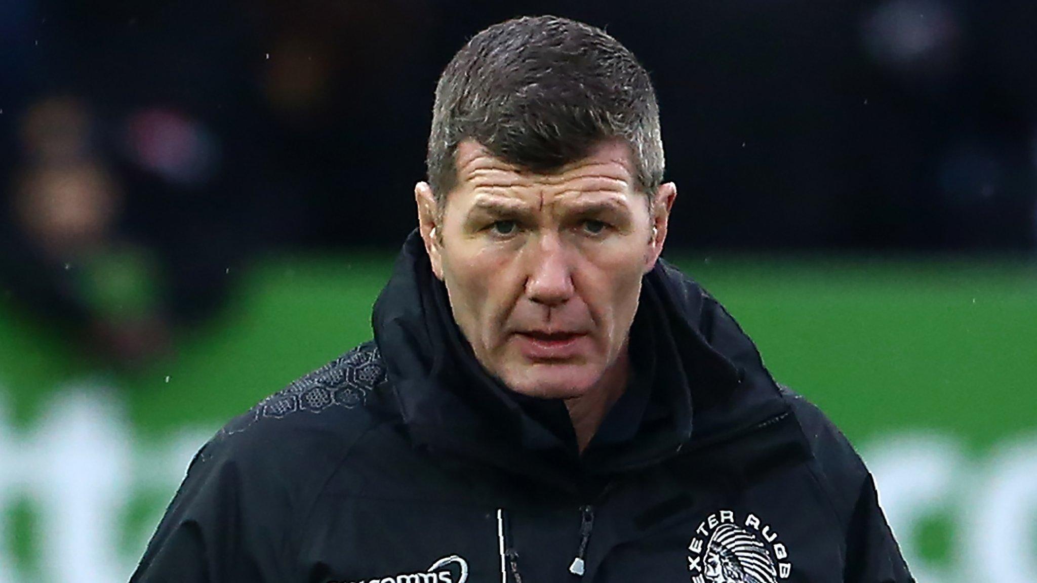 Exeter Chiefs director of rugby Rob Baxter