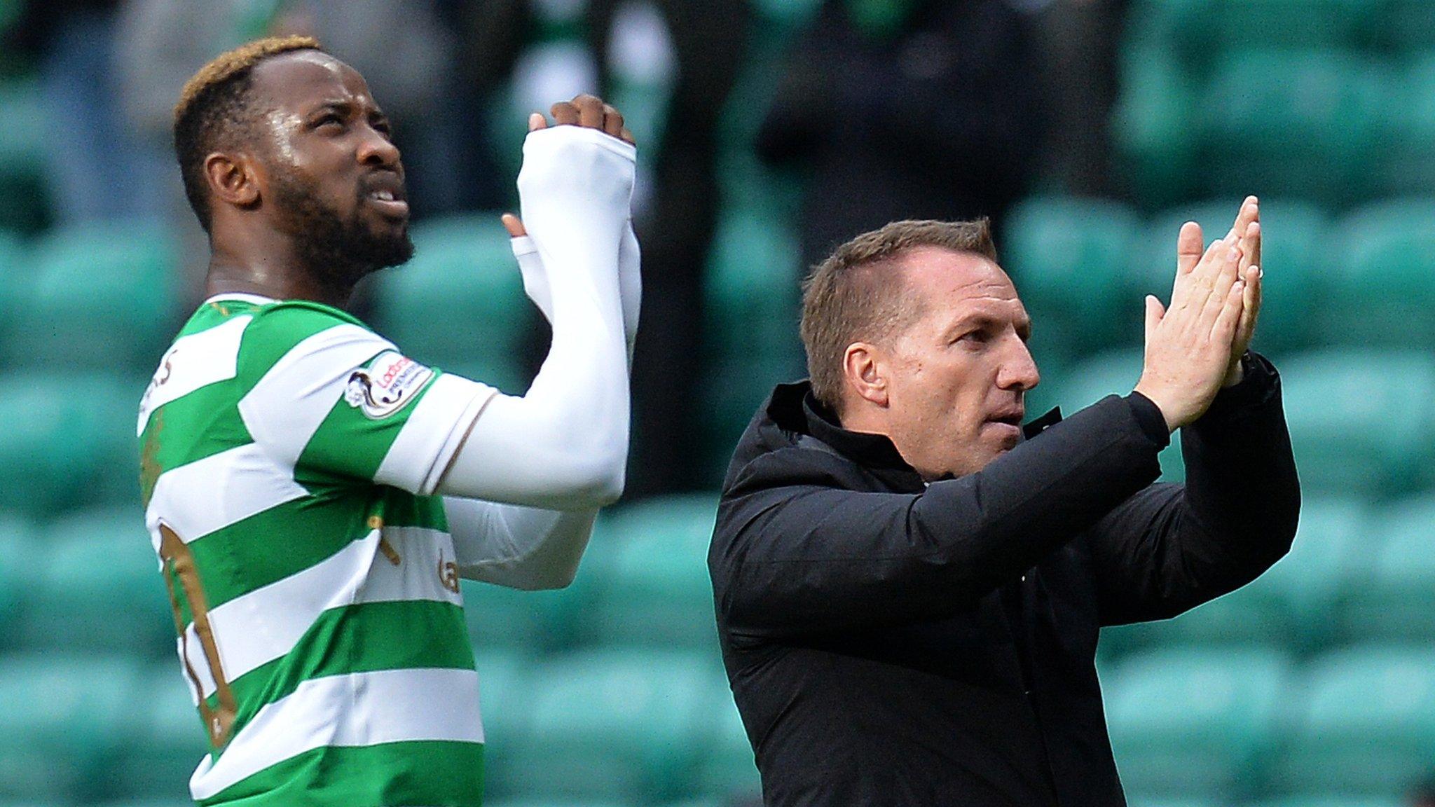 Moussa Dembele & Brendan Rodgers