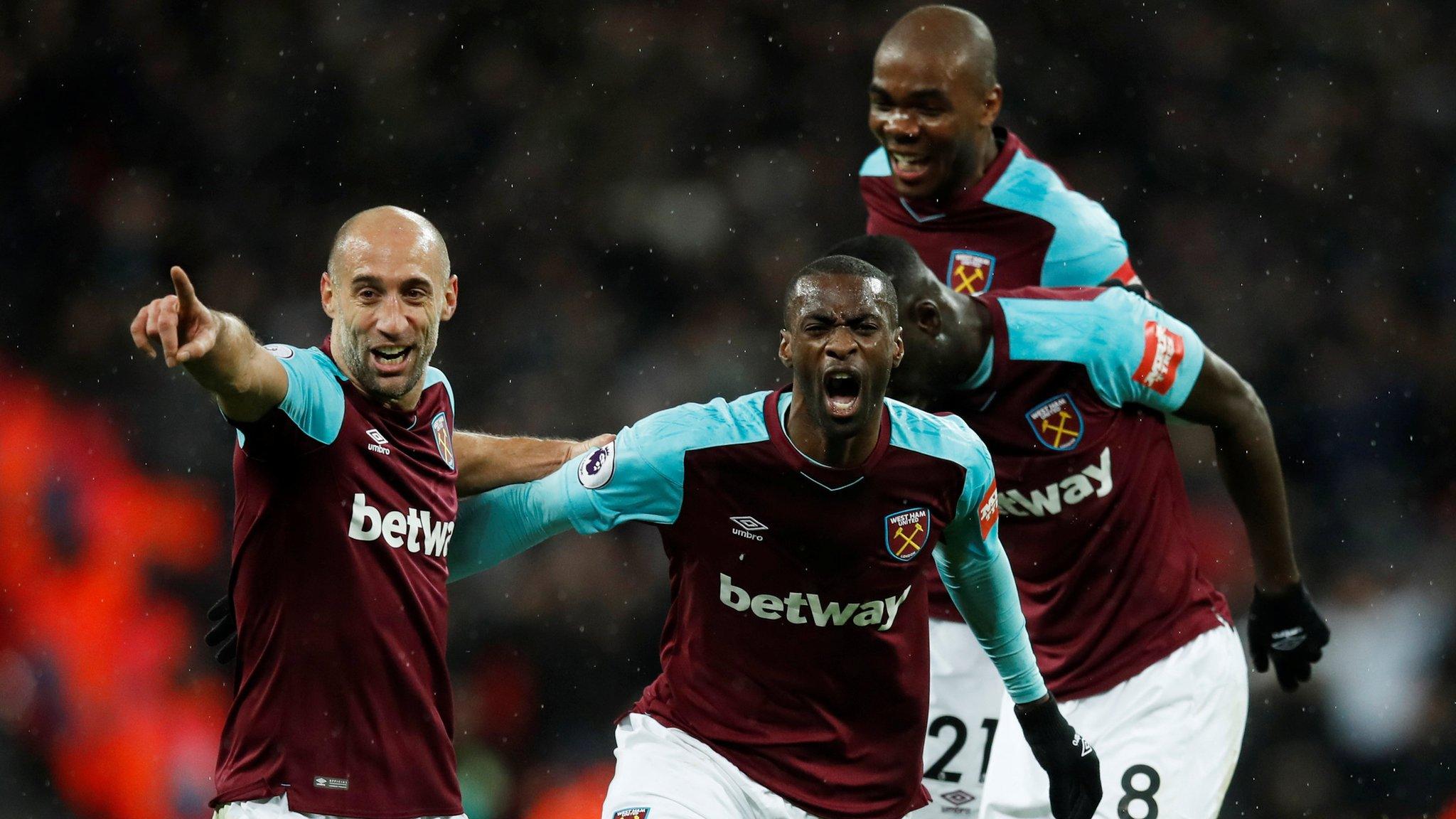 West Ham celebrate
