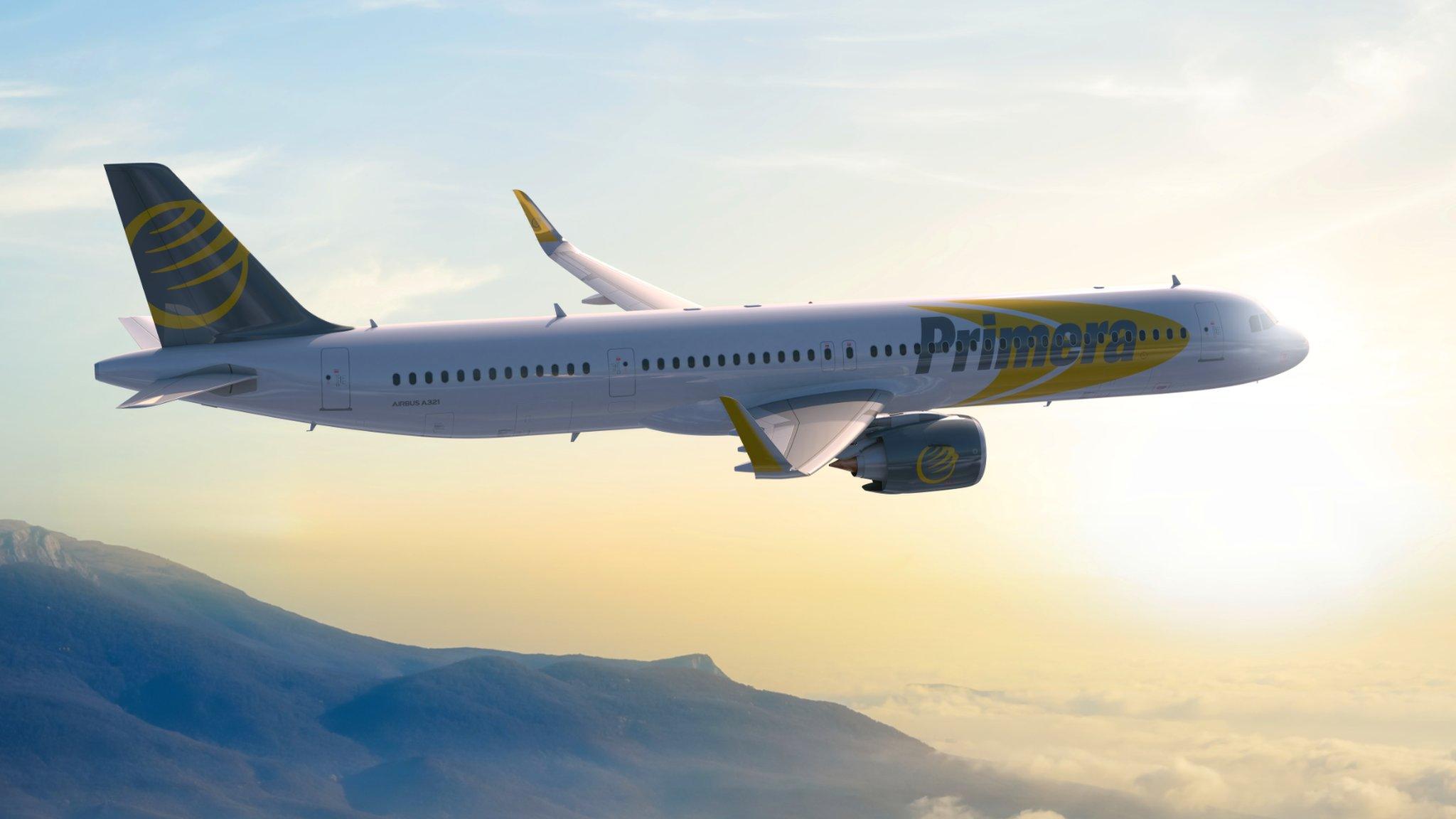 Primera Air plane