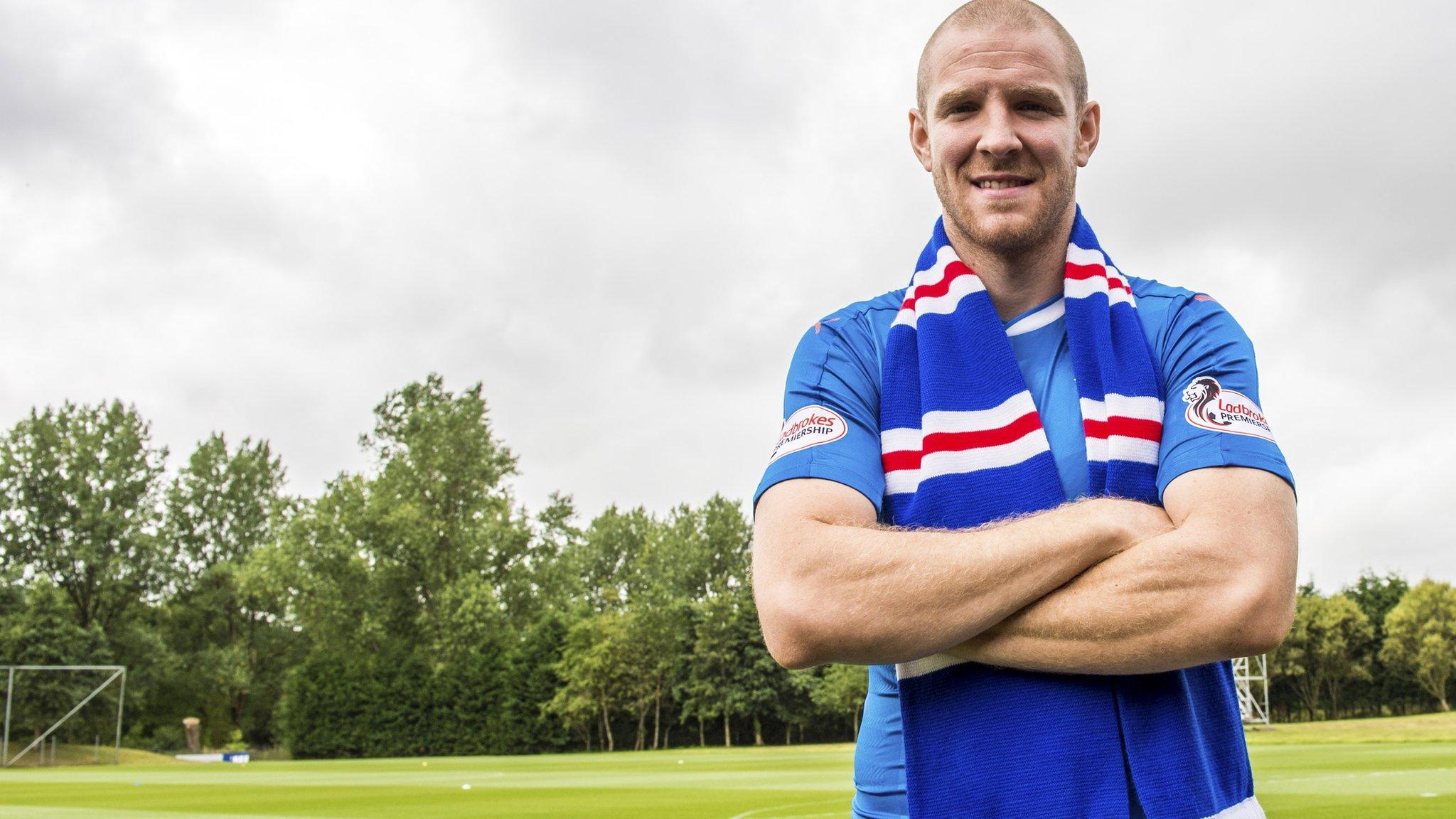 Rangers defender Philippe Senderos